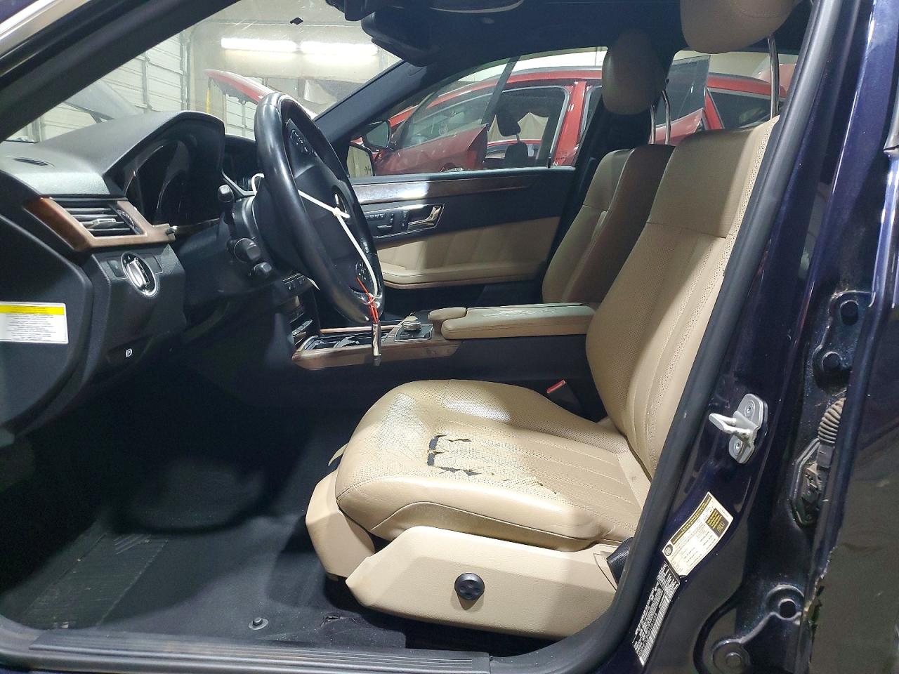 2011 Mercedes-benz E 550 Blue vin: WDDHF7CB4BA291659