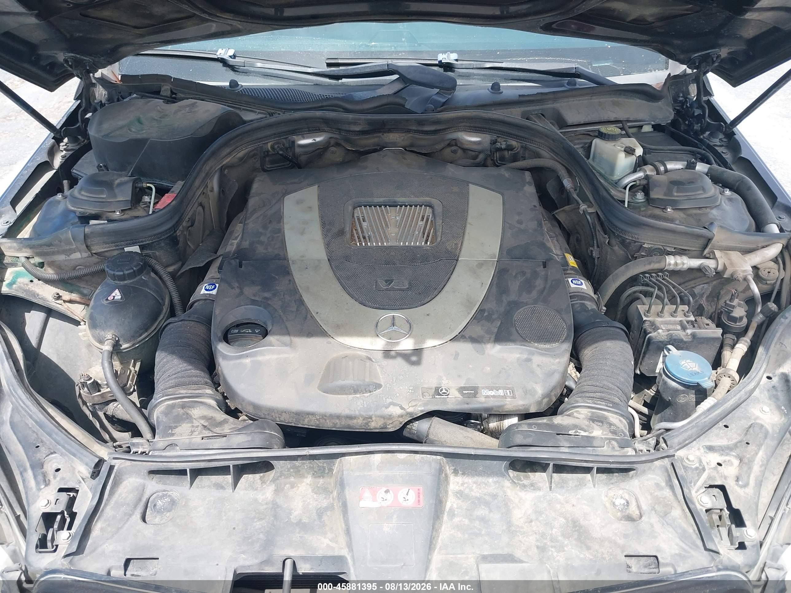 2011 Mercedes-benz E 550   Black vin: WDDHF7CB5BA278936