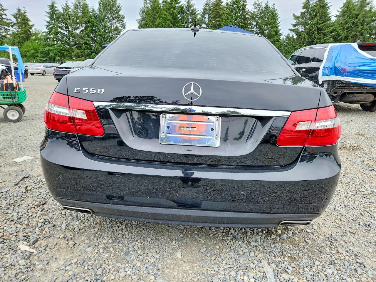 2011 Mercedes-benz E 550 Черный vin: WDDHF7CB5BA279665