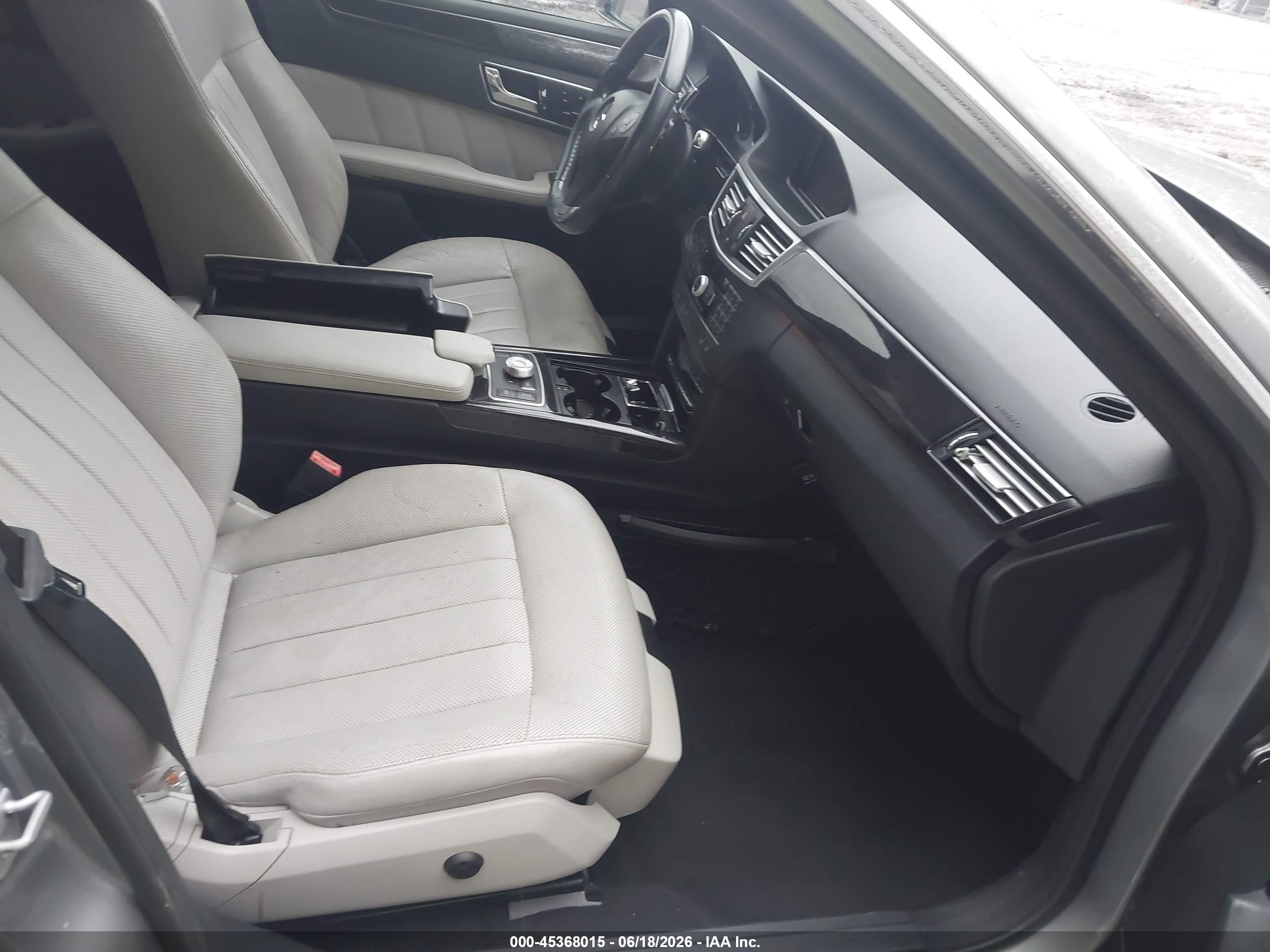 2010 Mercedes-benz E 550   Gray vin: WDDHF7CB6AA197331