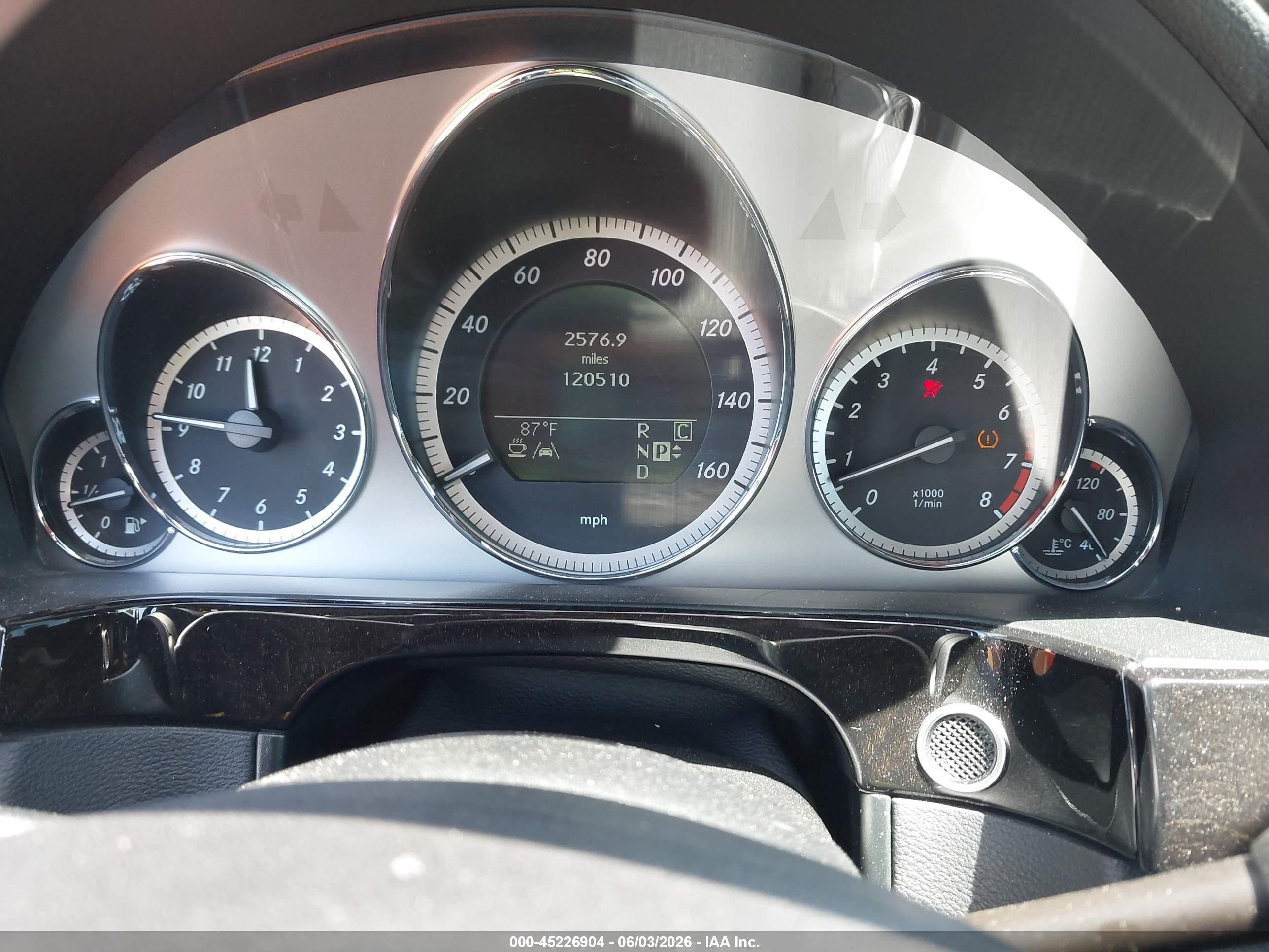 2010 Mercedes-benz E 550   Navy vin: WDDHF7CB8AA027049