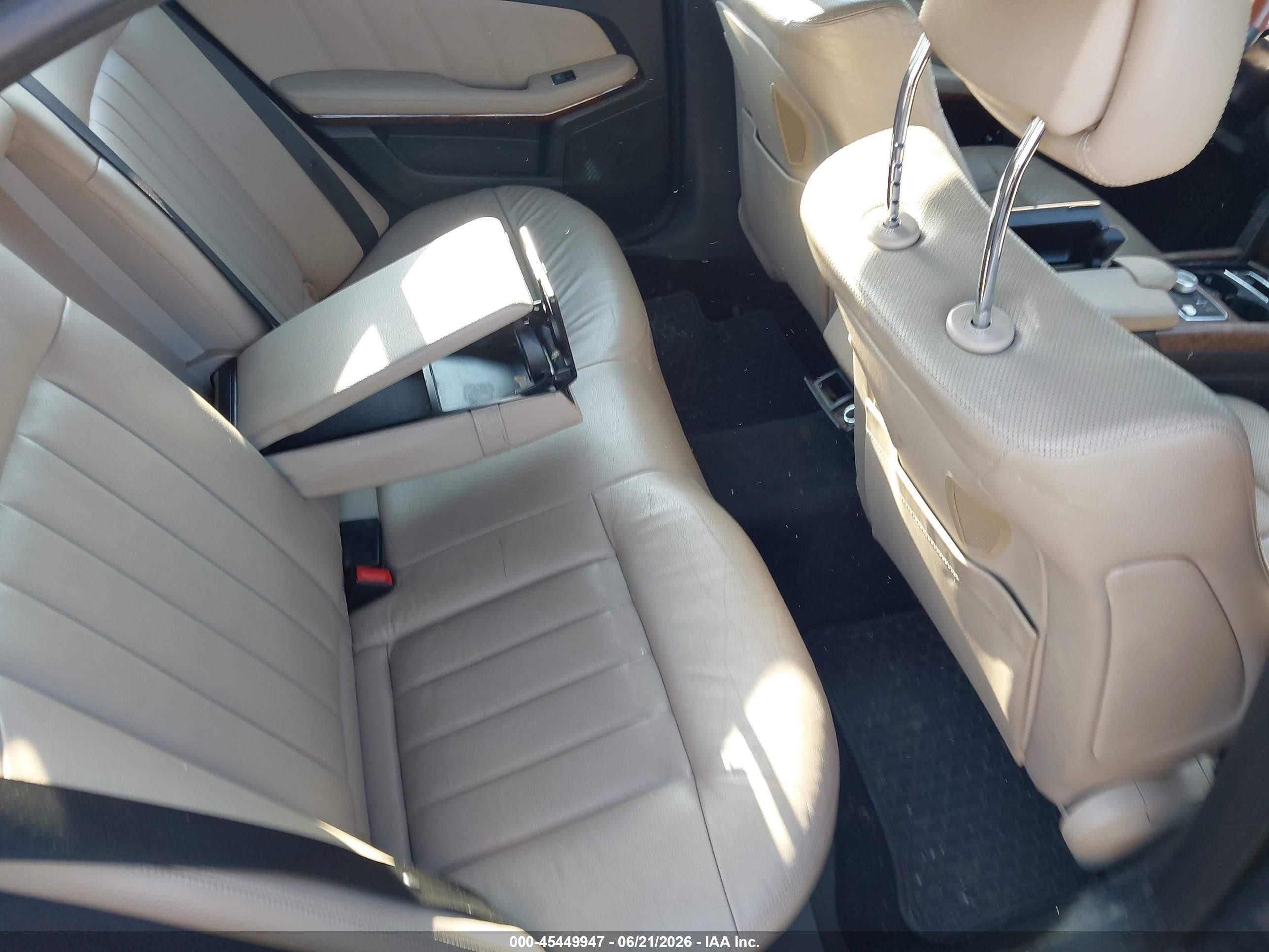 2011 Mercedes-benz E 550   Gray vin: WDDHF7CB9BA311100