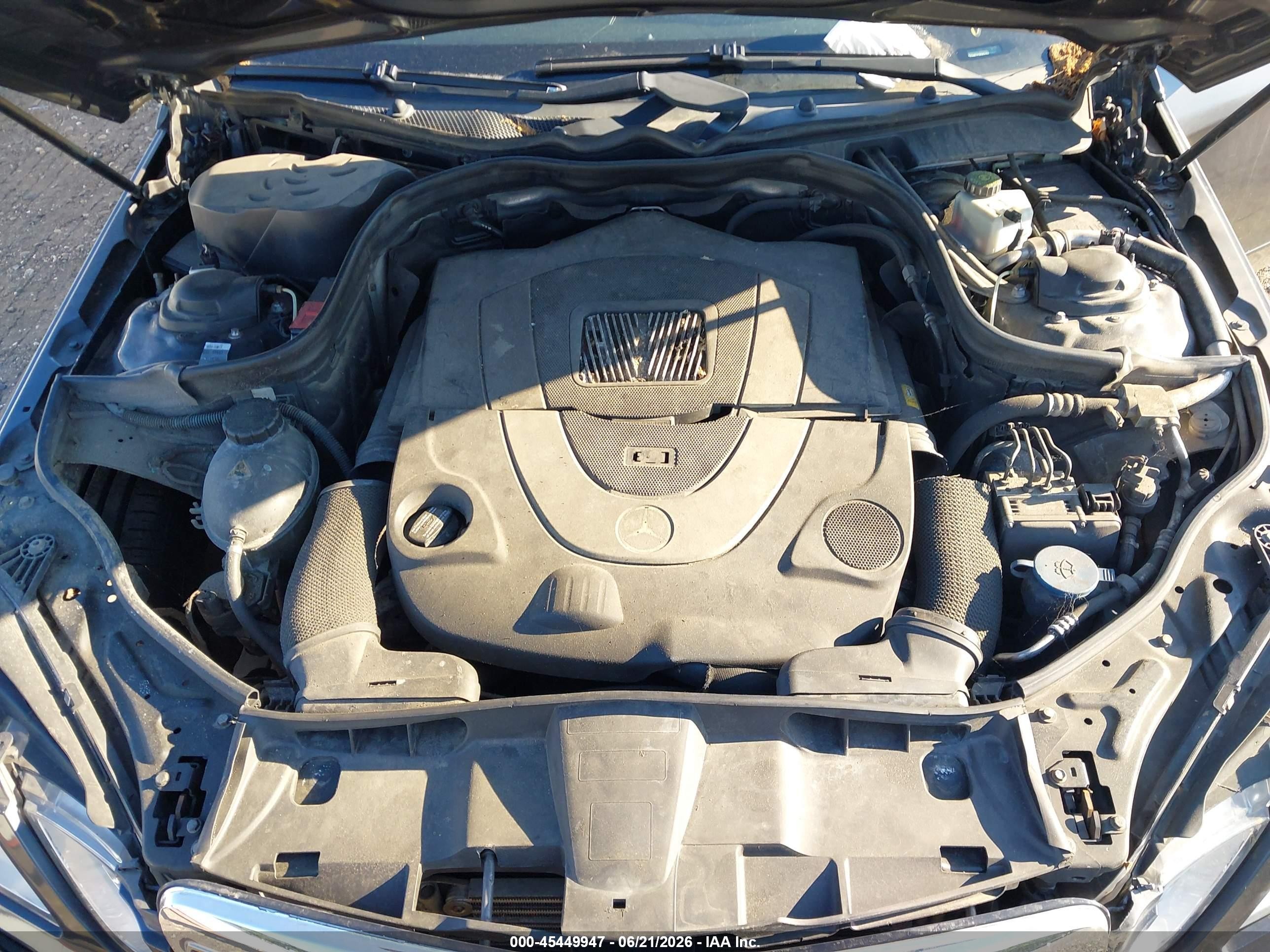 2011 Mercedes-benz E 550   Gray vin: WDDHF7CB9BA311100