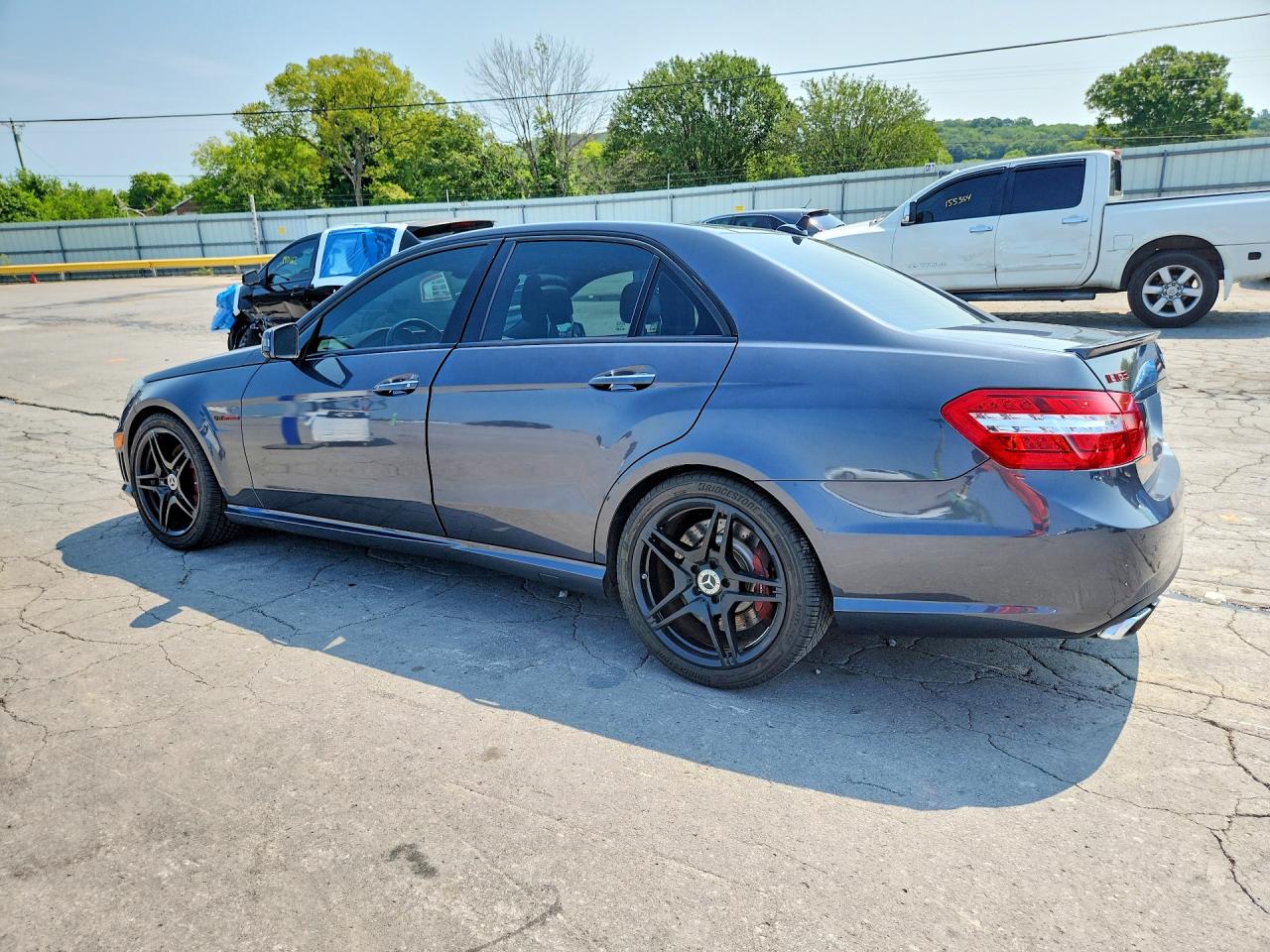 2012 Mercedes-benz E 63 Amg Gray vin: WDDHF7EB3CA546249