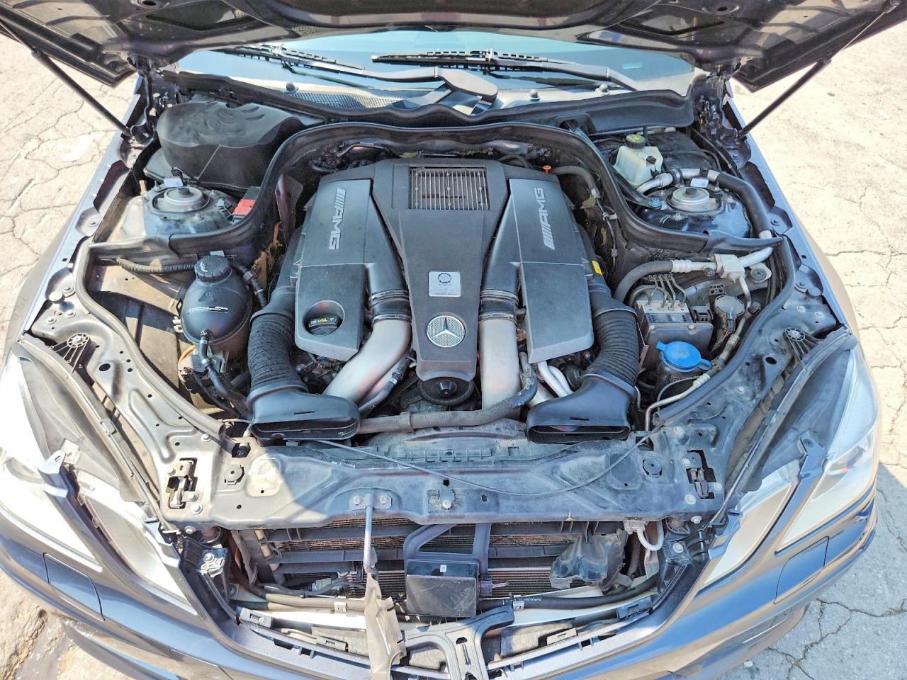 2012 Mercedes-benz E 63 Amg Gray vin: WDDHF7EB3CA546249