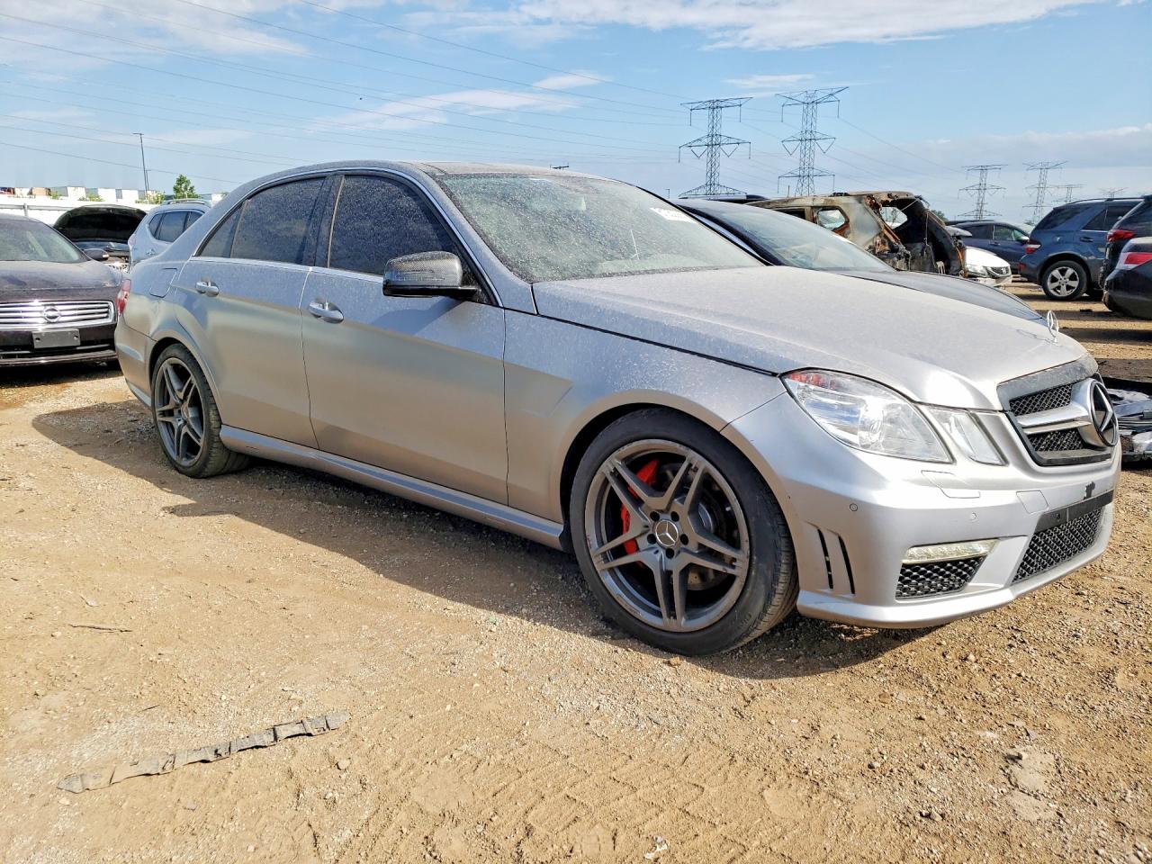 2013 Mercedes-benz E 63 Amg Gray vin: WDDHF7EB3DA732231