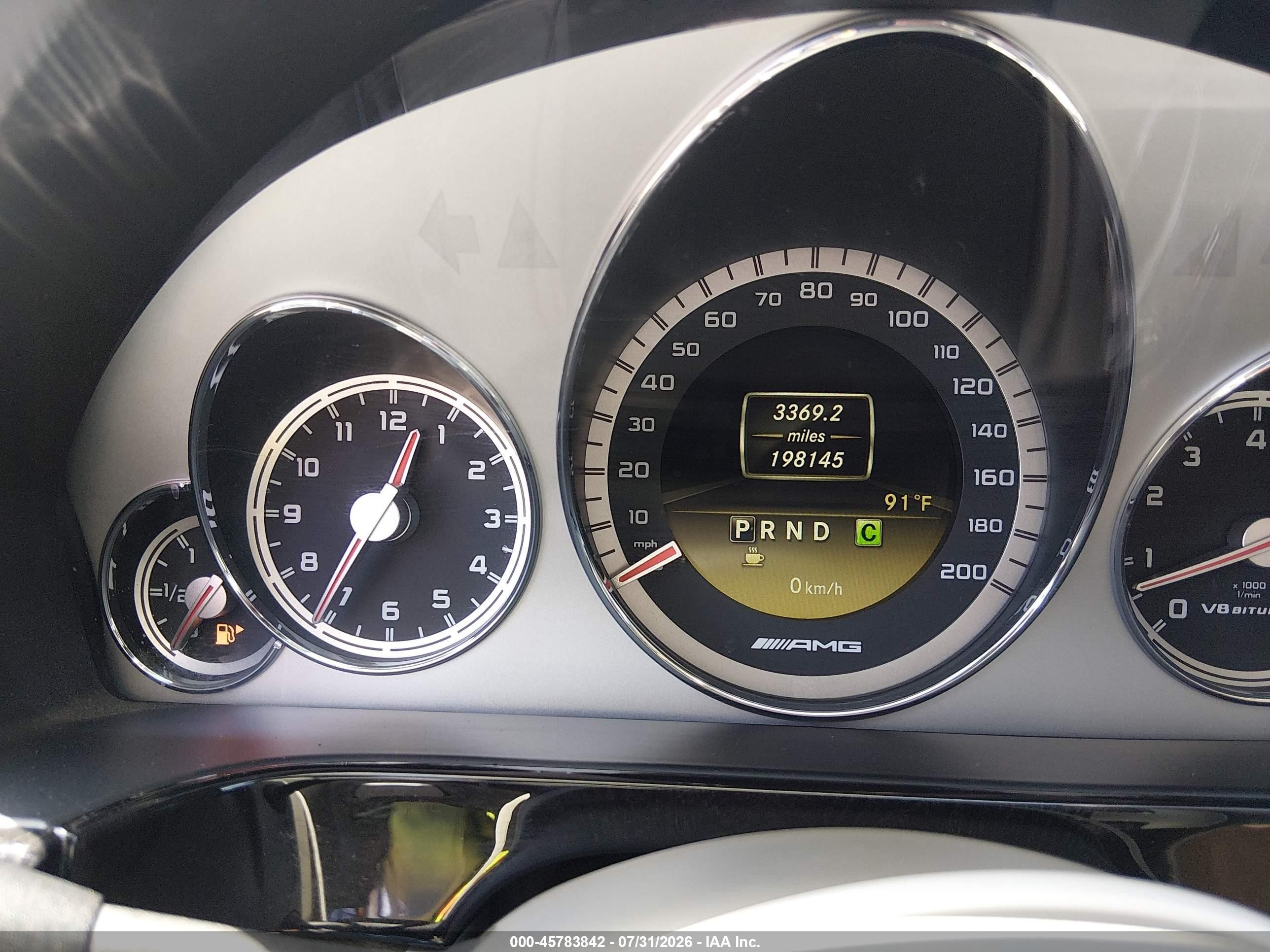 2012 Mercedes-benz E 63 Amg Gray vin: WDDHF7EB5CA524835