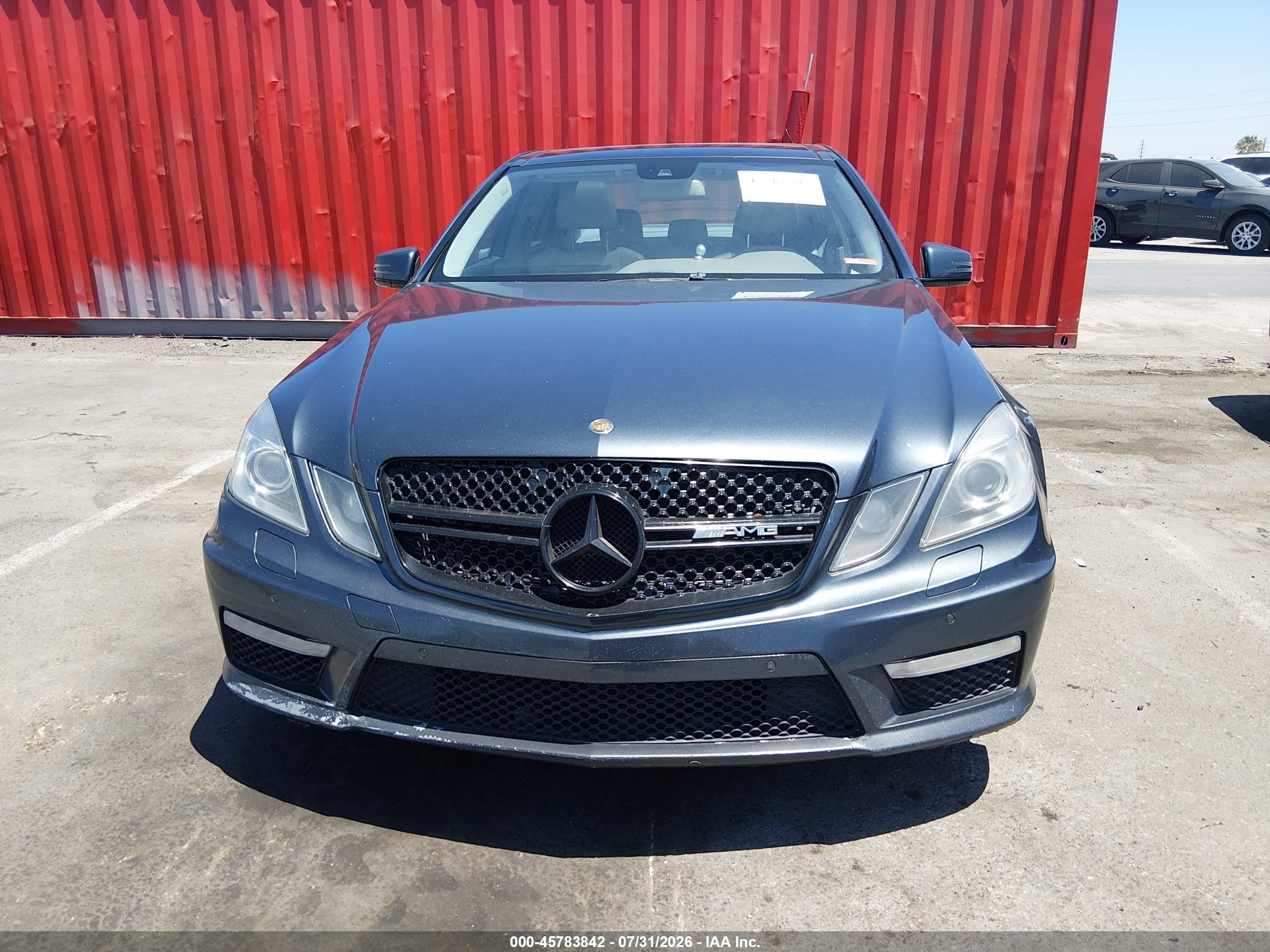 2012 Mercedes-benz E 63 Amg Gray vin: WDDHF7EB5CA524835
