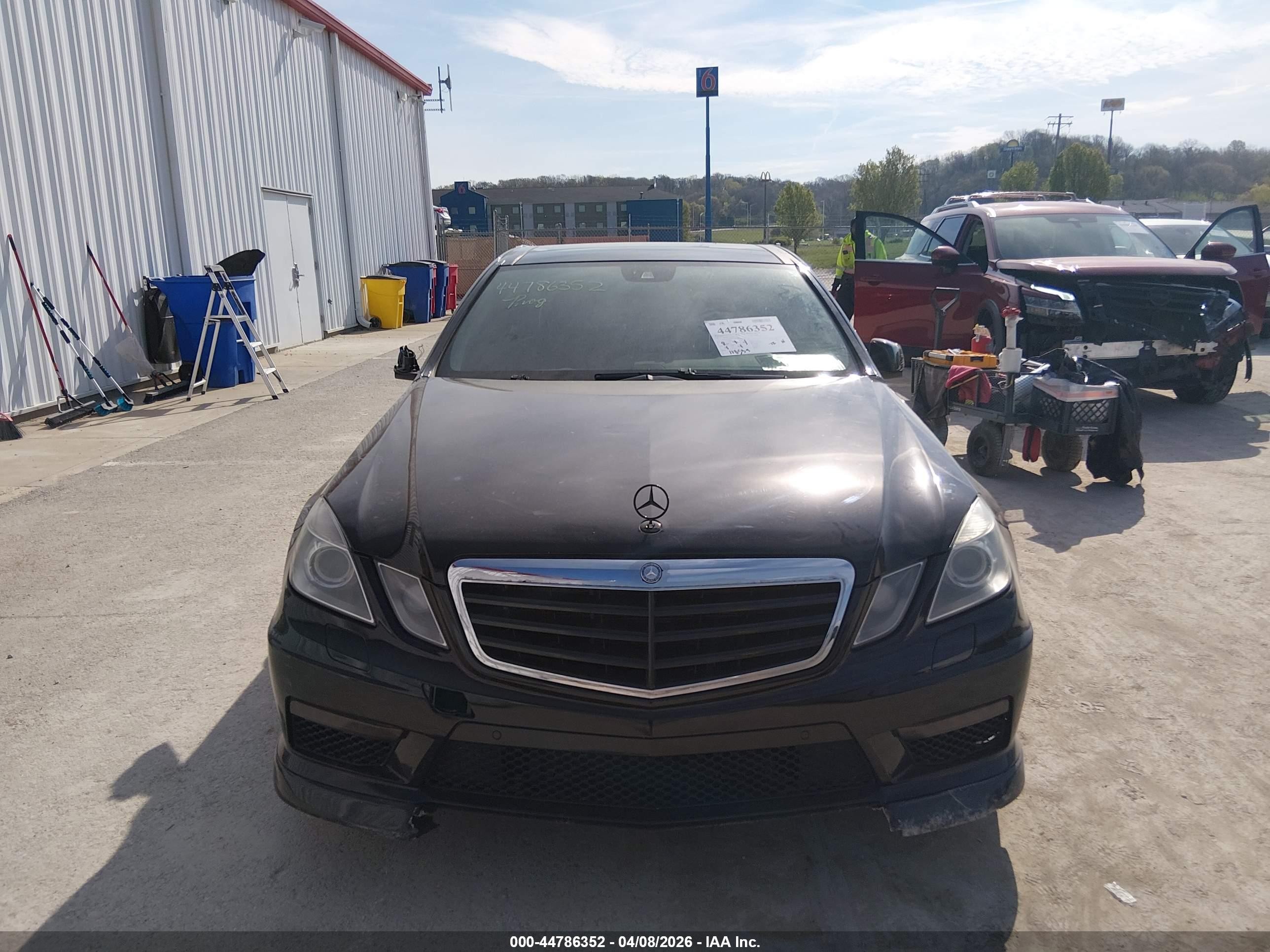 2012 Mercedes-benz E 63 Amg   Black vin: WDDHF7EB5CA559178