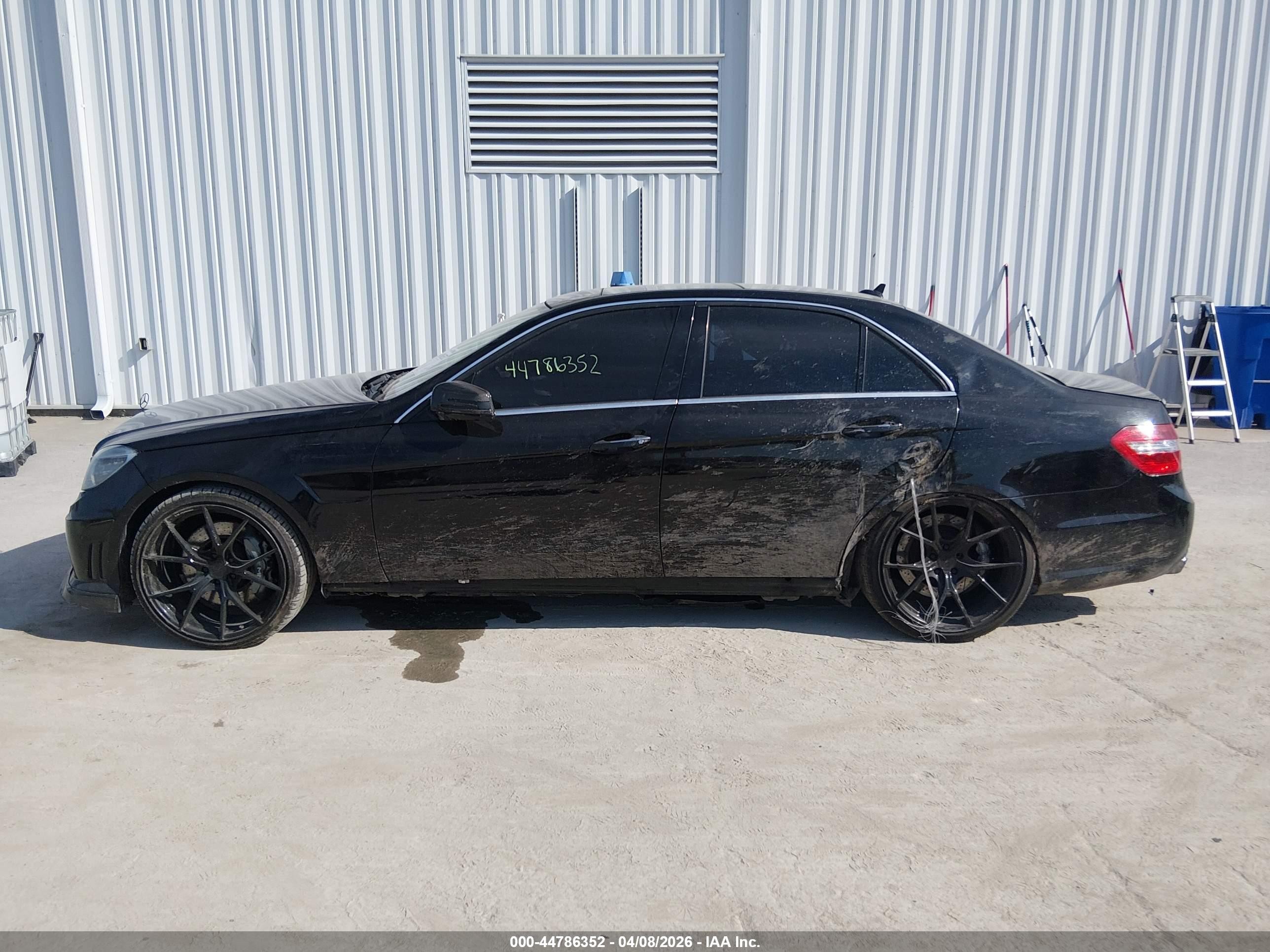 2012 Mercedes-benz E 63 Amg   Black vin: WDDHF7EB5CA559178