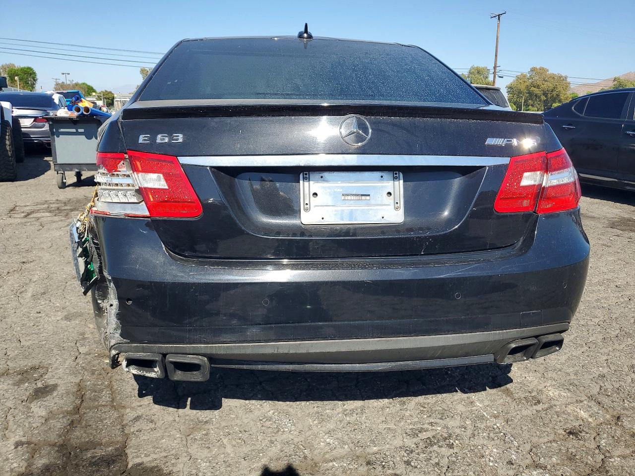 2012 Mercedes-benz E 63 Amg Black vin: WDDHF7EB6CA597745