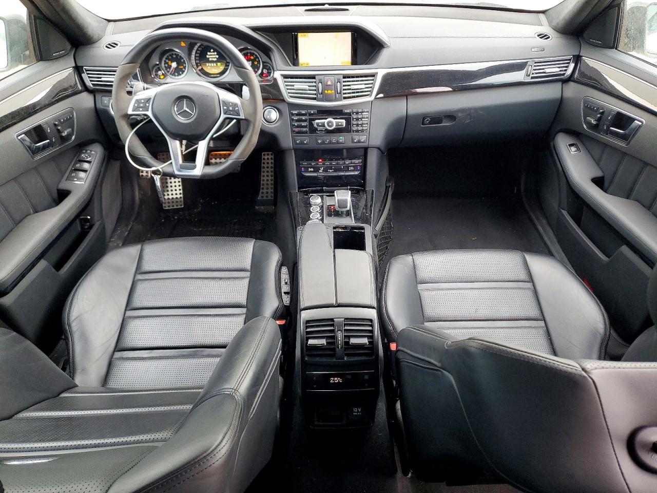2012 Mercedes-benz E 63 Amg White vin: WDDHF7EB9CA562987