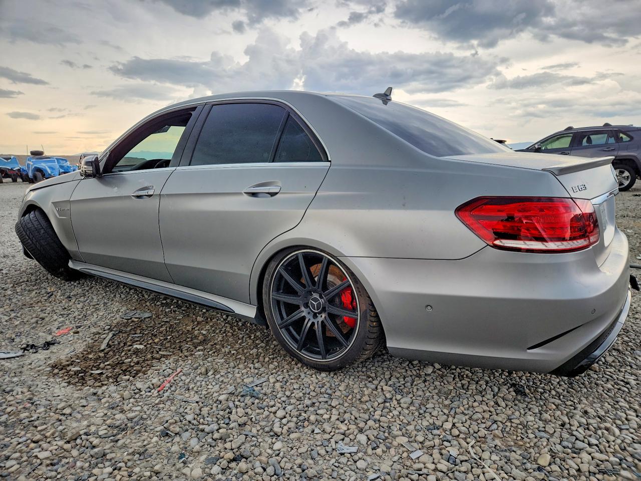 2014 Mercedes-benz E 63 Amg-s Gray vin: WDDHF7GB0EB072061