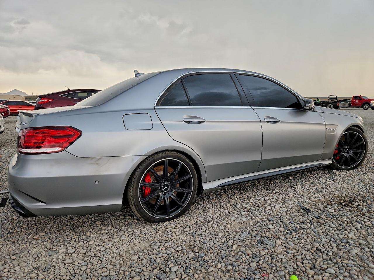 2014 Mercedes-benz E 63 Amg-s Gray vin: WDDHF7GB0EB072061