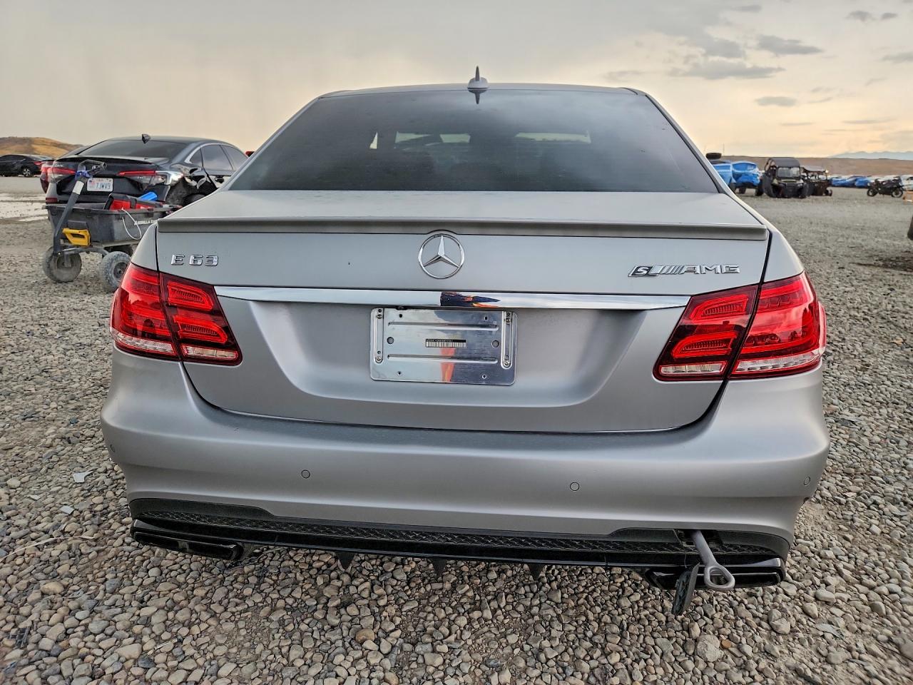 2014 Mercedes-benz E 63 Amg-s Gray vin: WDDHF7GB0EB072061