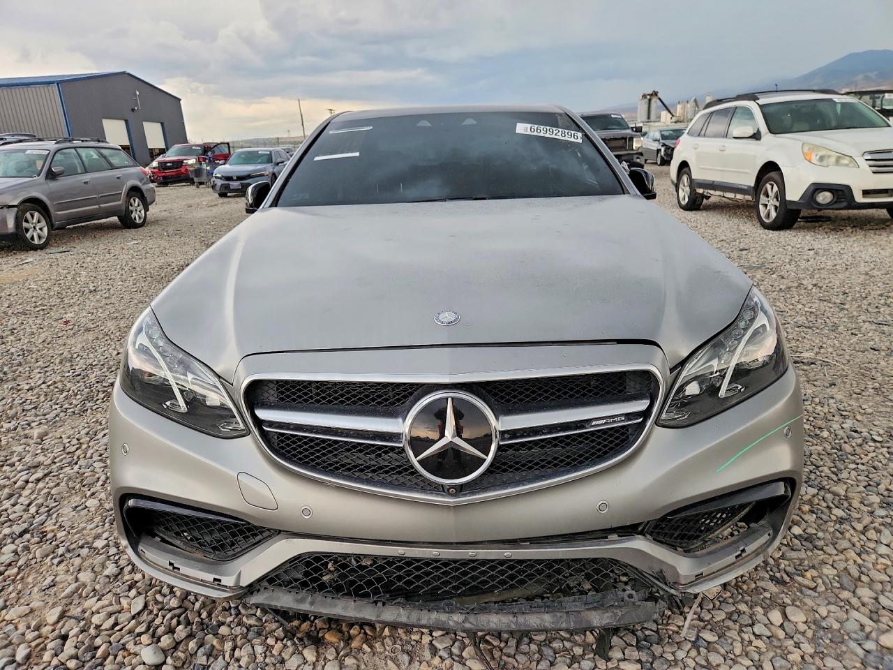 2014 Mercedes-benz E 63 Amg-s Gray vin: WDDHF7GB0EB072061