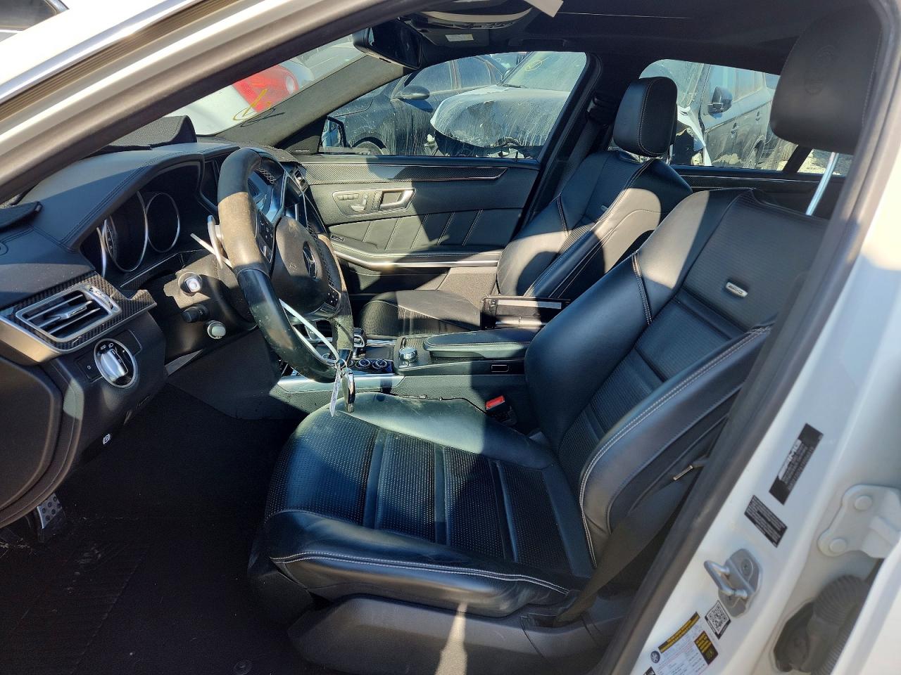 2015 Mercedes-benz E 63 Amg-s Белый vin: WDDHF7GB5FB095062