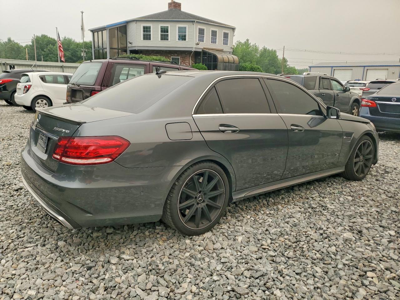 2015 Mercedes-benz E 63 Amg-s Серый vin: WDDHF7GB5FB105542