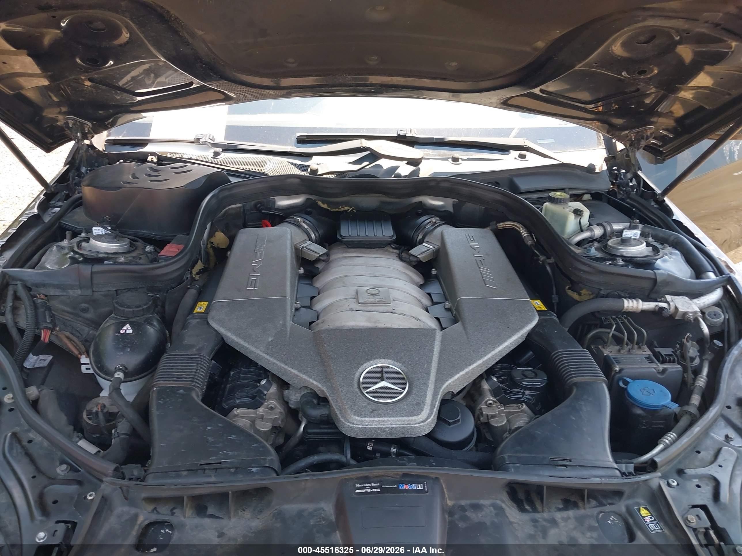 2011 Mercedes-benz E 63 Amg   Black vin: WDDHF7HB4BA371021