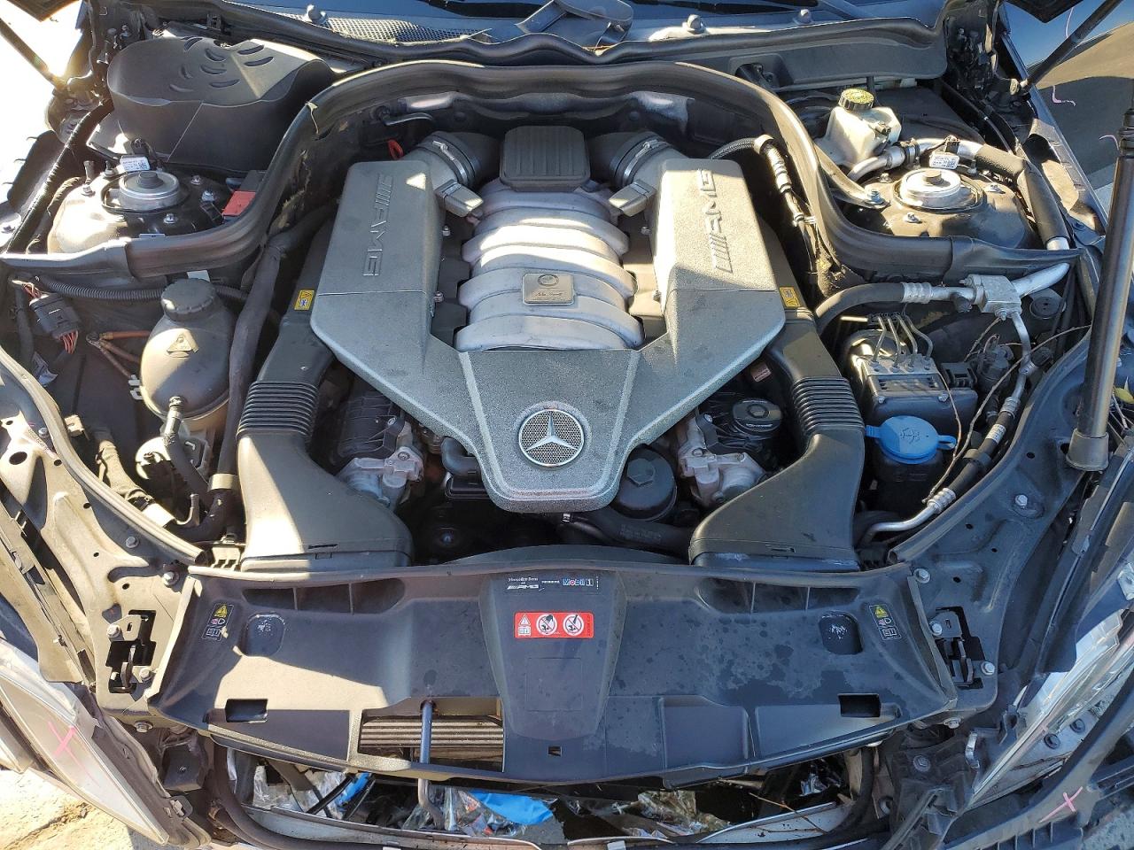 2011 Mercedes-benz E 63 Amg Black vin: WDDHF7HBXBA344356