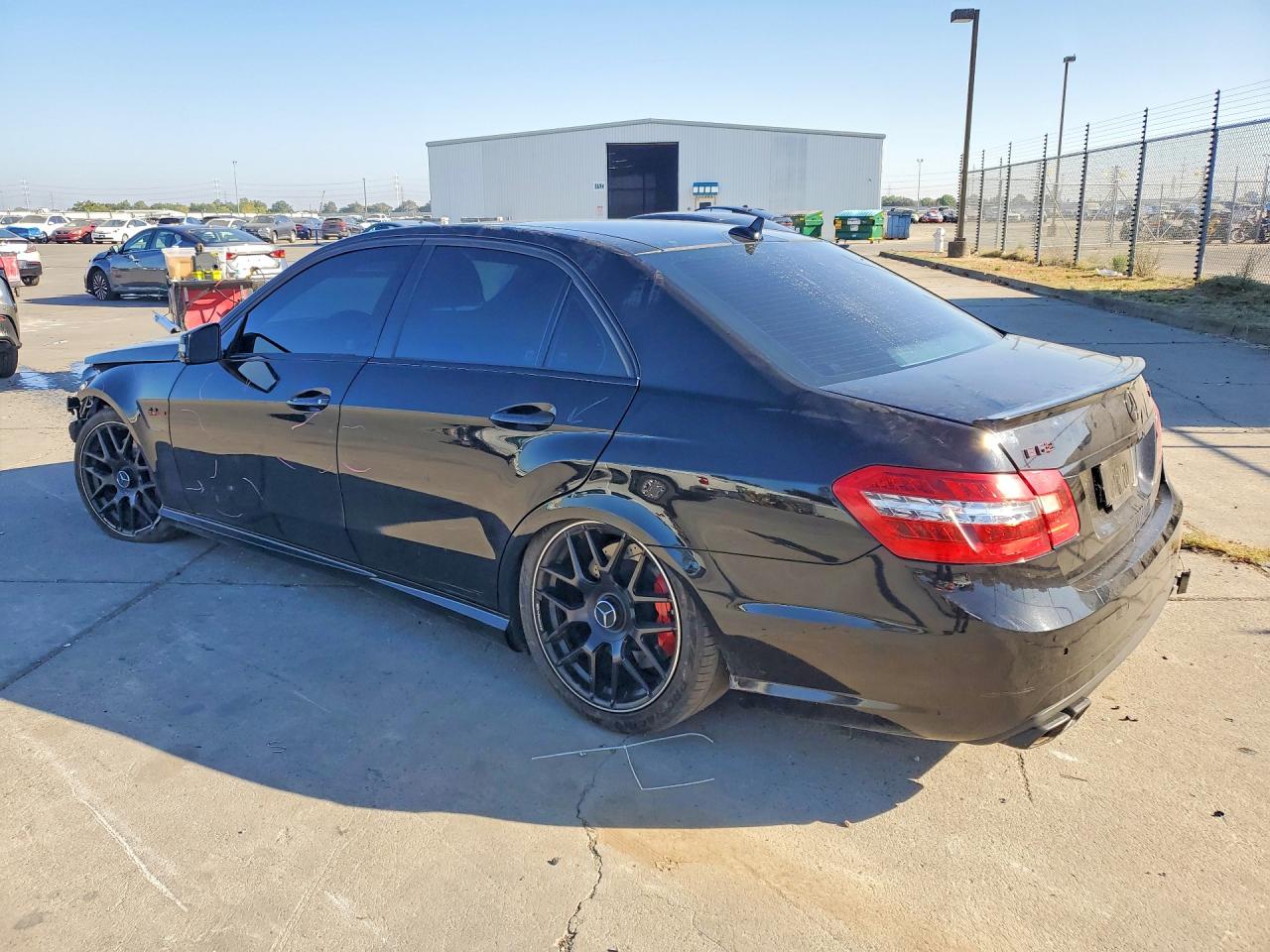 2011 Mercedes-benz E 63 Amg Black vin: WDDHF7HBXBA344356