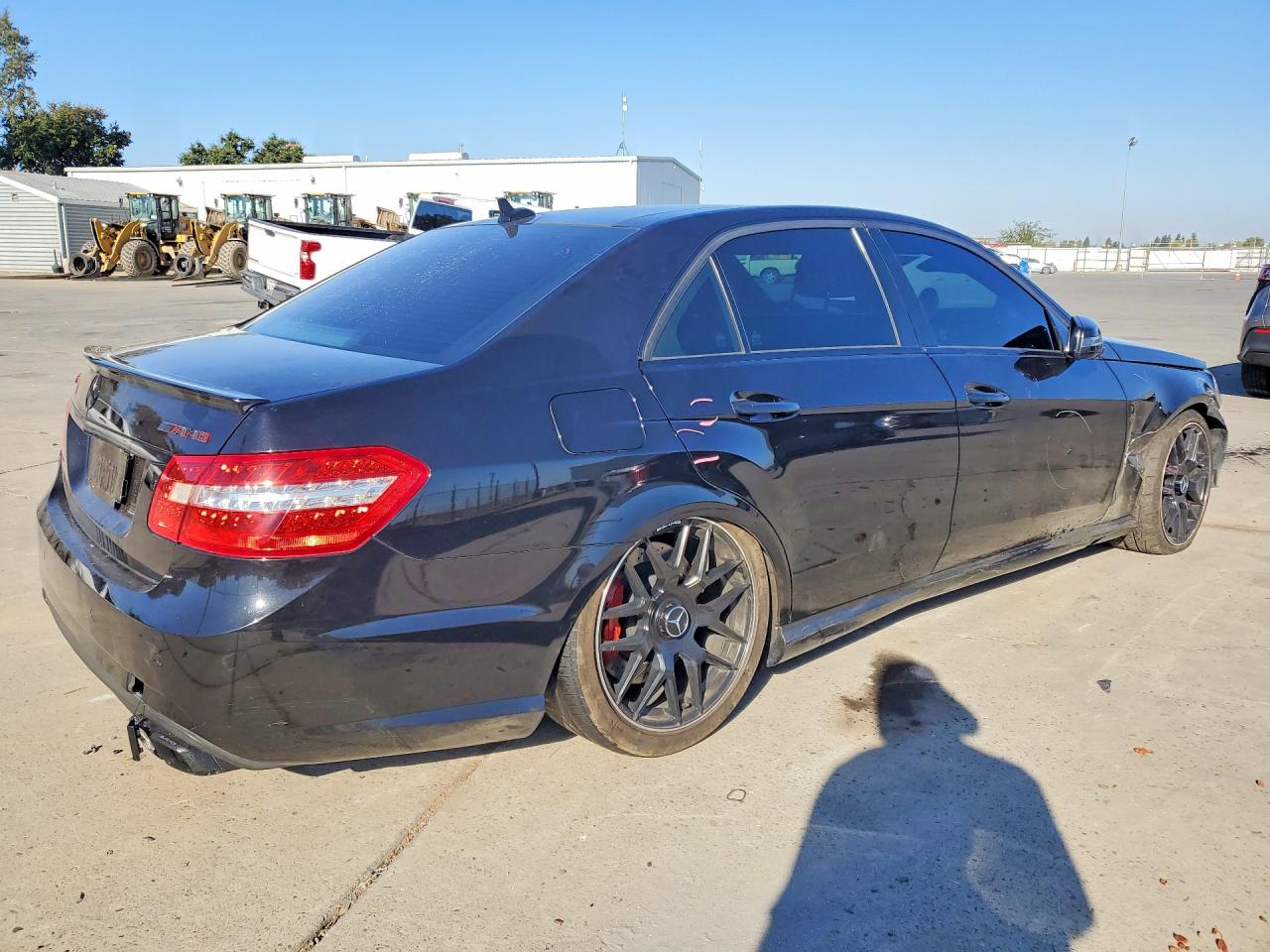 2011 Mercedes-benz E 63 Amg Black vin: WDDHF7HBXBA344356