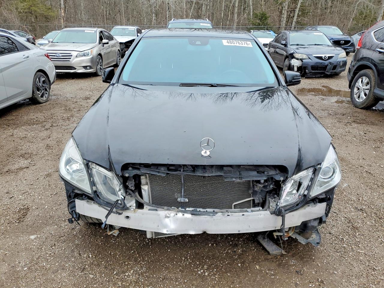 2012 Mercedes-benz E 300 4matic Черный vin: WDDHF82B2CA625244