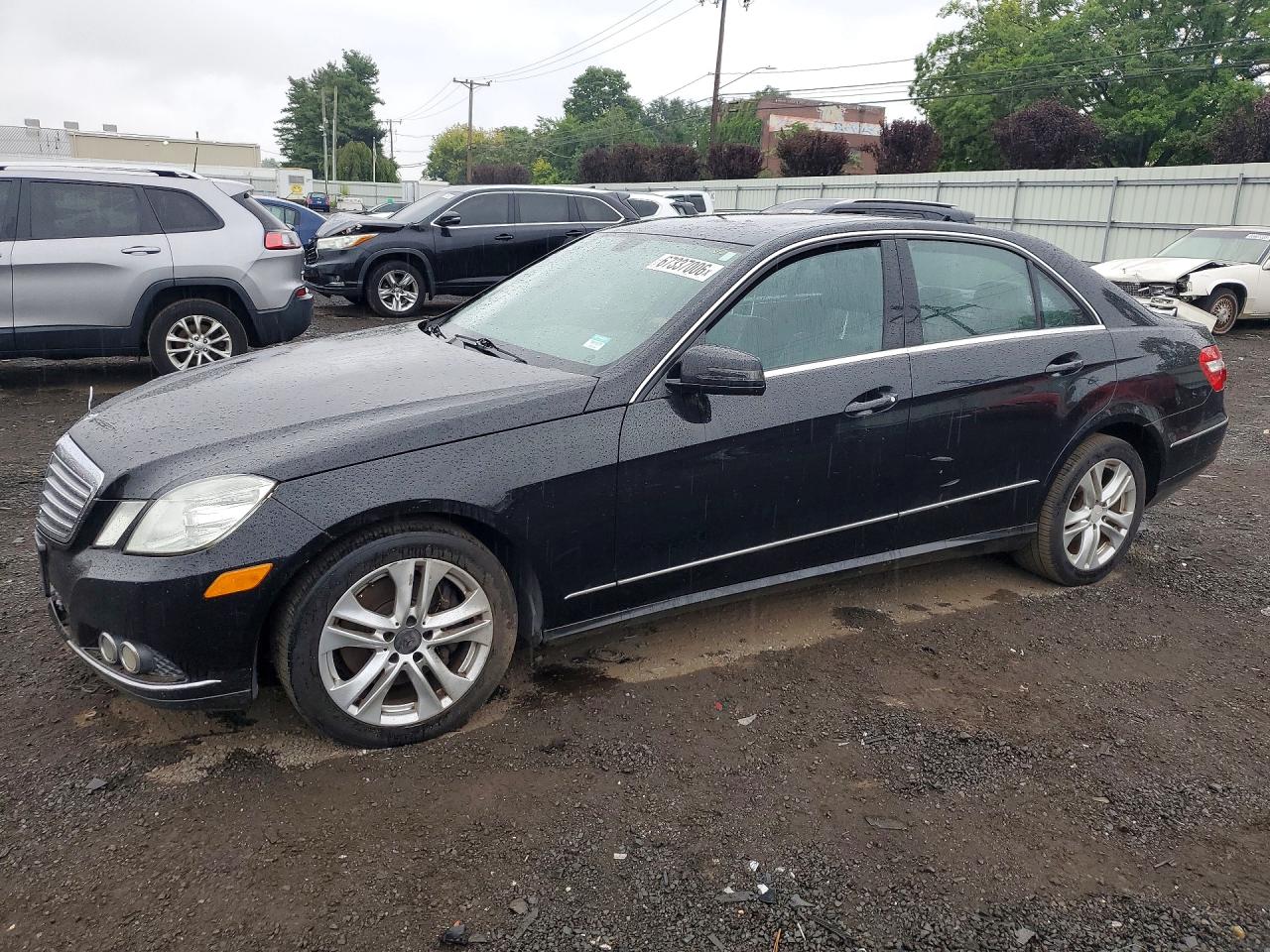 2011 Mercedes-benz E 350 4matic Black vin: WDDHF8HB0BA296517
