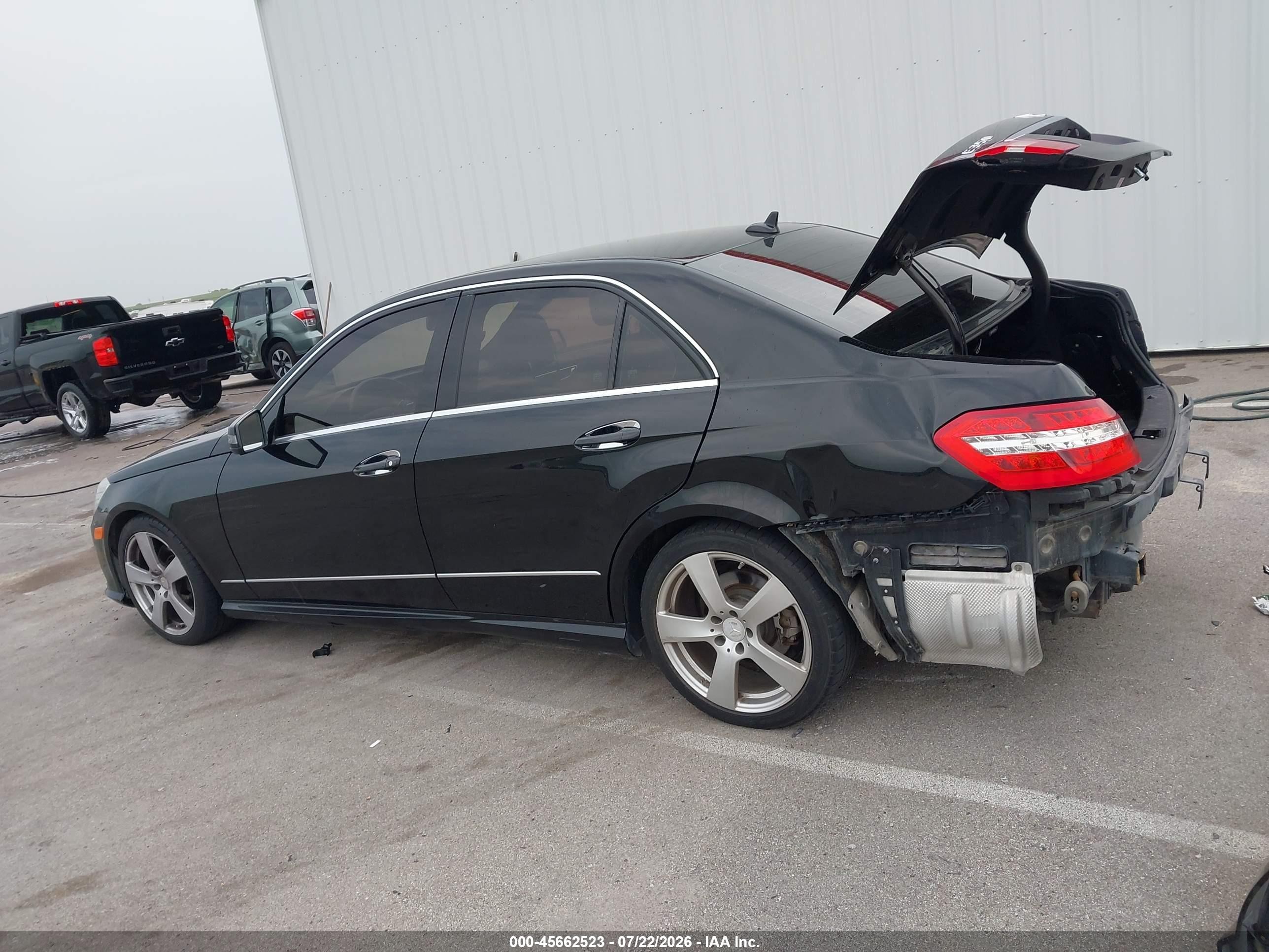 2011 Mercedes-benz E 350 4matic Black vin: WDDHF8HB0BA435500
