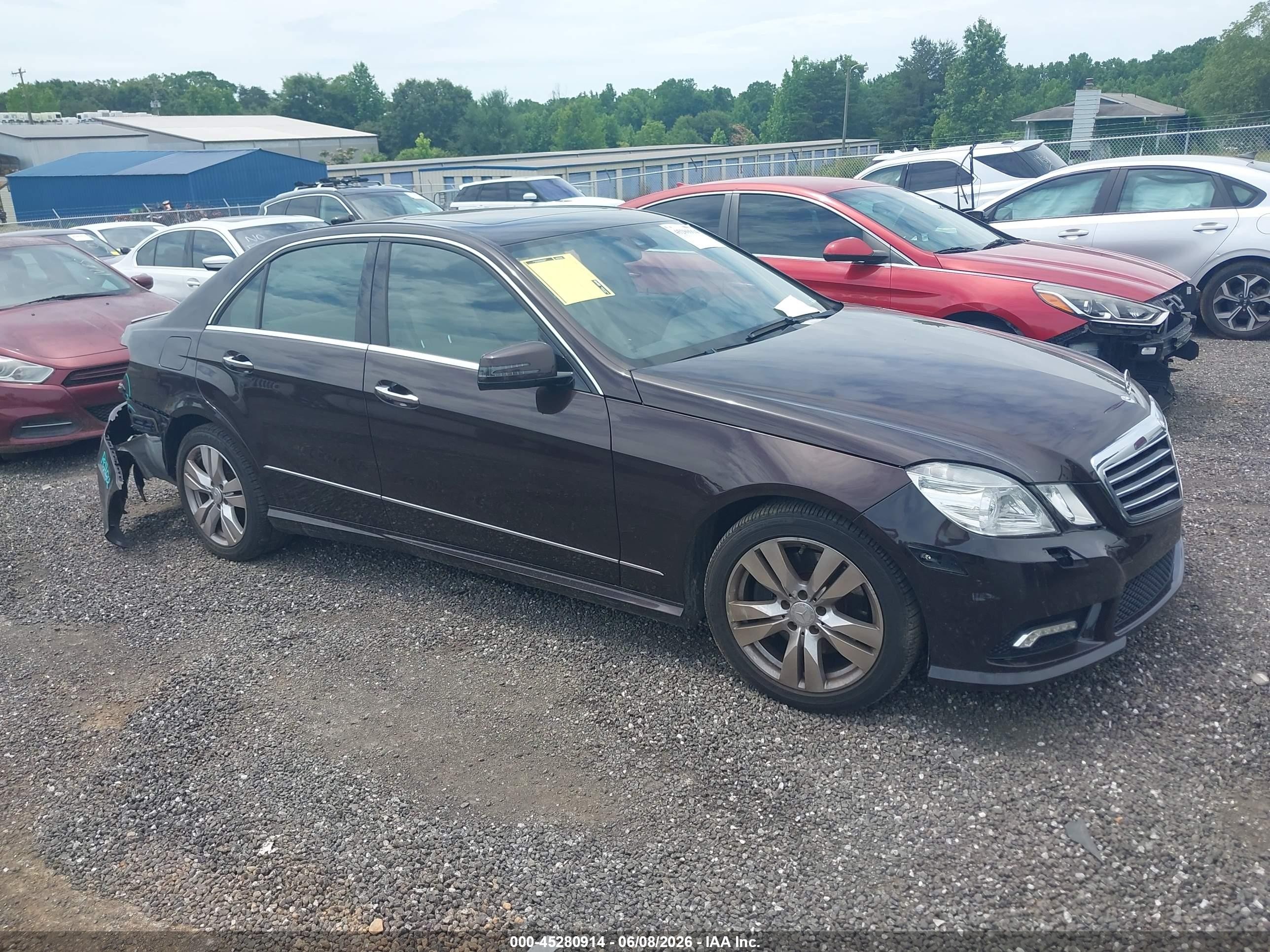 2011 Mercedes-benz E 350 4matic Brown vin: WDDHF8HB0BA503830