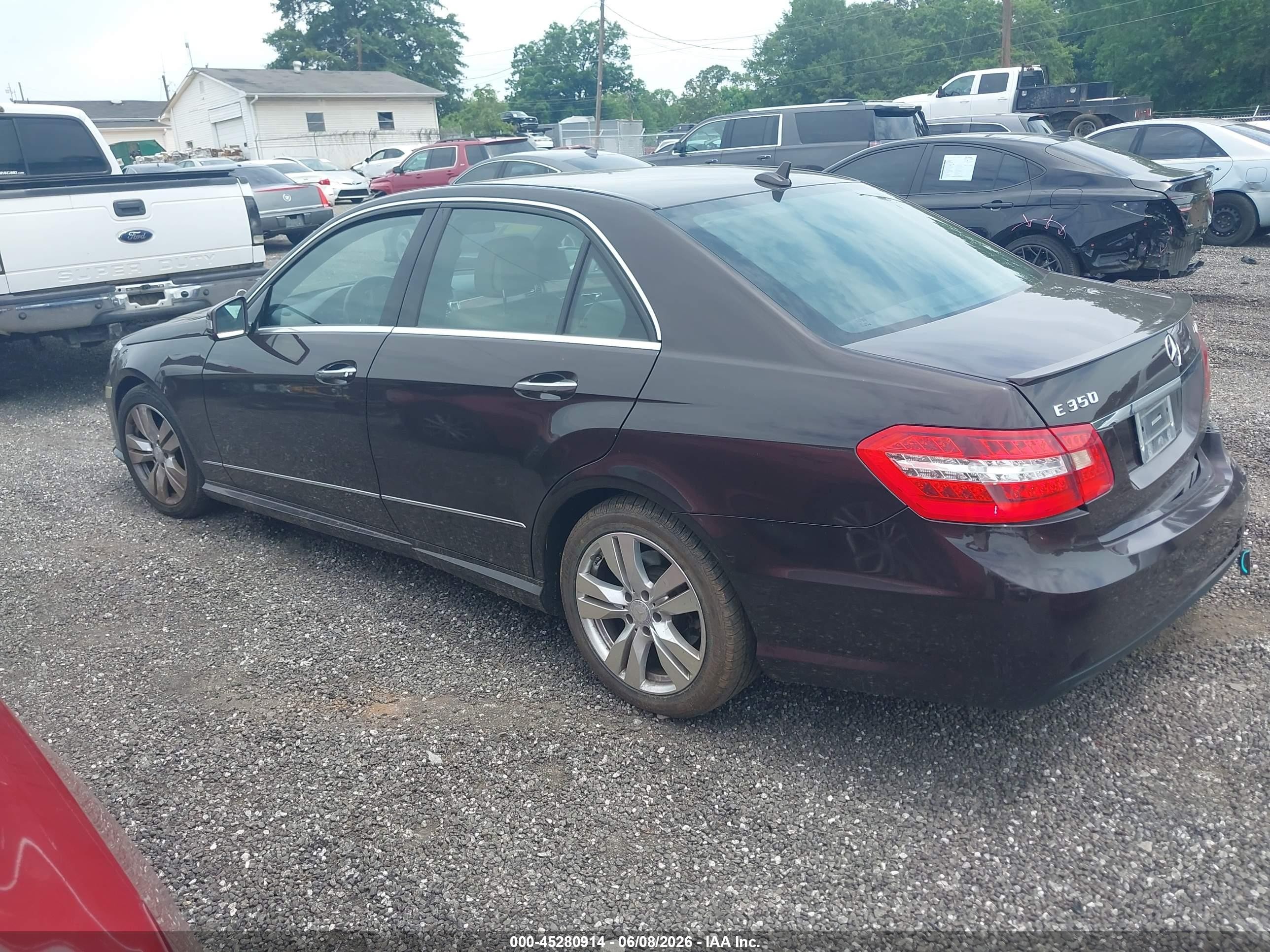 2011 Mercedes-benz E 350 4matic Brown vin: WDDHF8HB0BA503830