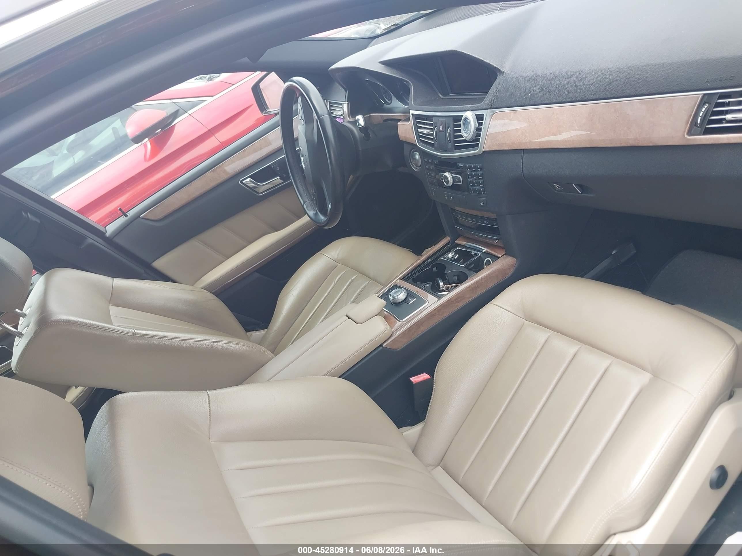 2011 Mercedes-benz E 350 4matic Brown vin: WDDHF8HB0BA503830