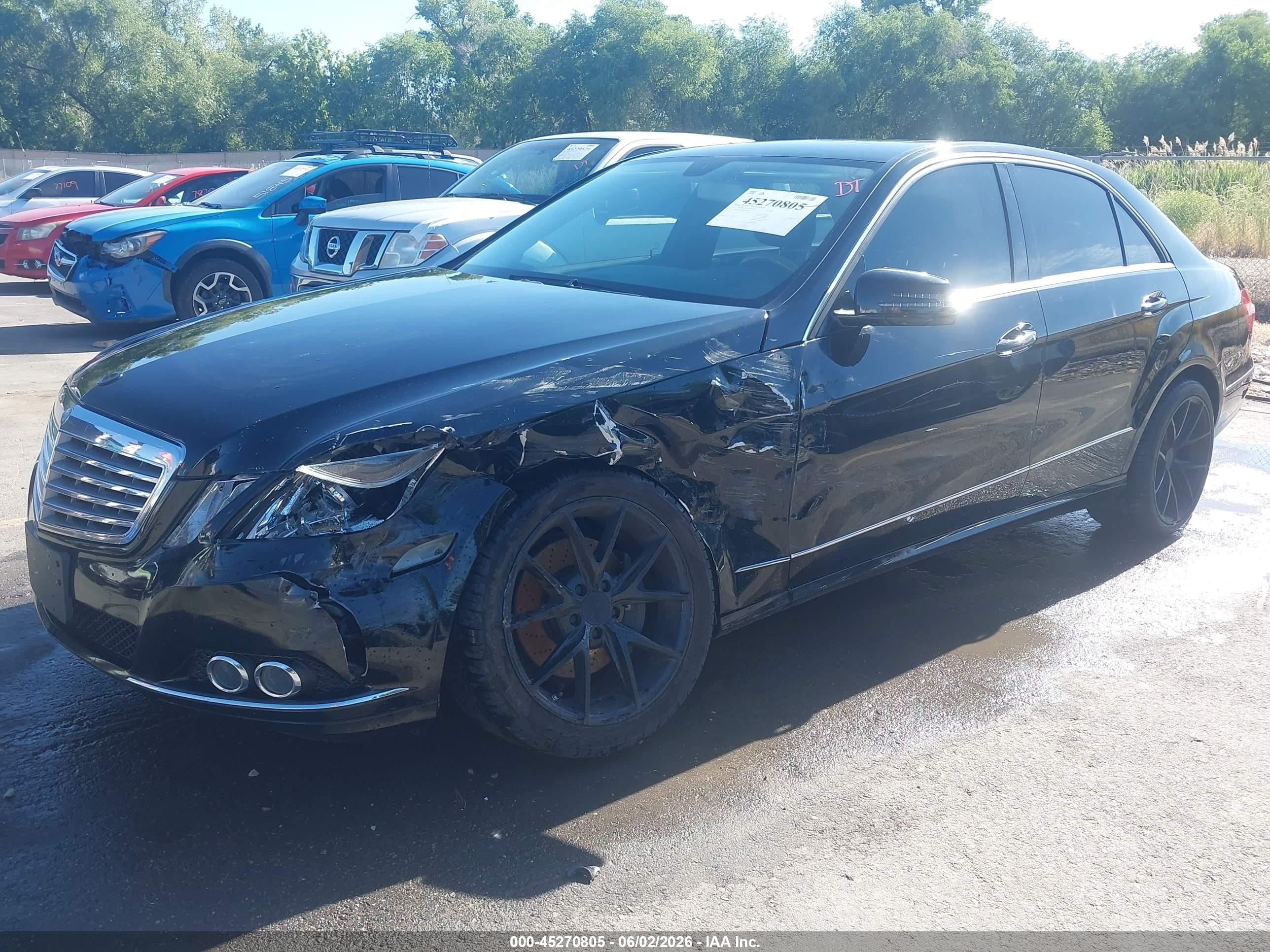 2011 Mercedes-benz E 350 4matic Black vin: WDDHF8HB0BA509403