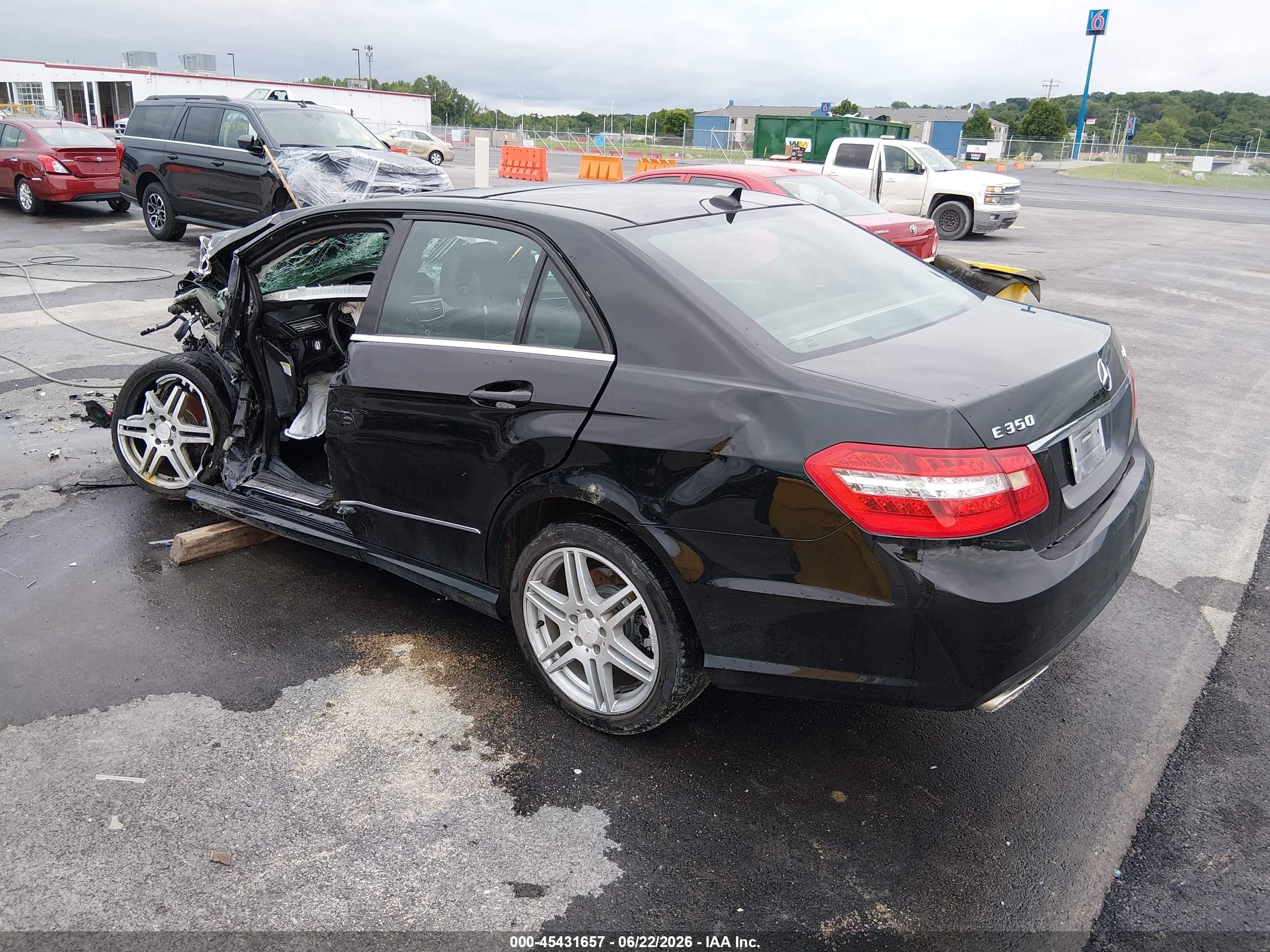2010 Mercedes-benz E 350 4matic Black vin: WDDHF8HB1AA055838