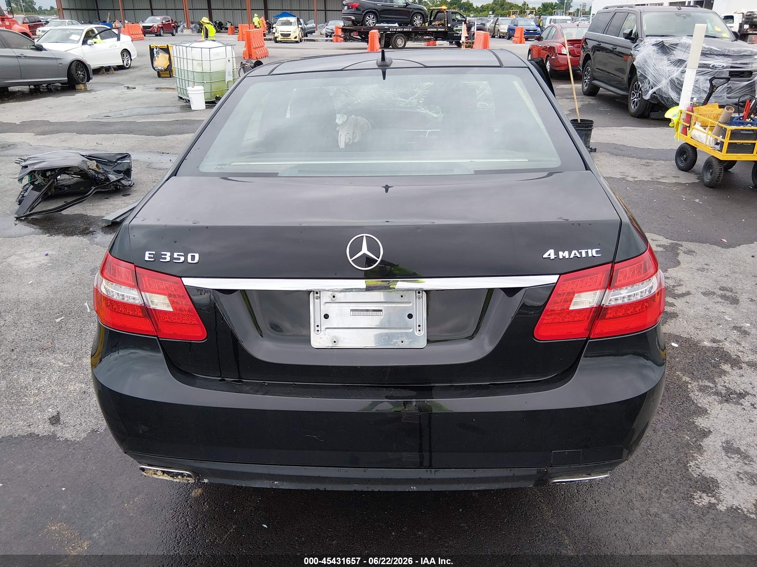 2010 Mercedes-benz E 350 4matic Black vin: WDDHF8HB1AA055838