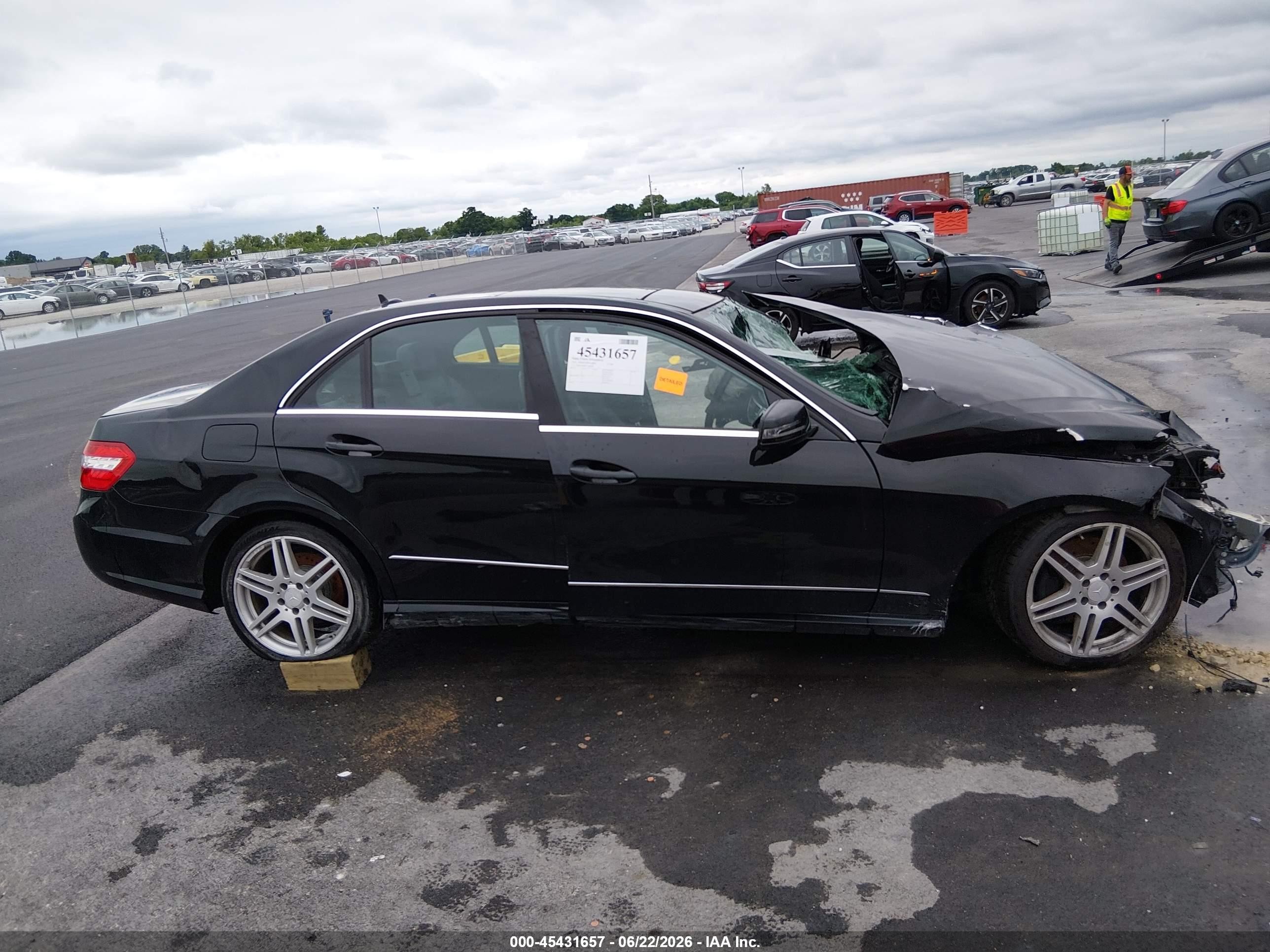 2010 Mercedes-benz E 350 4matic Black vin: WDDHF8HB1AA055838