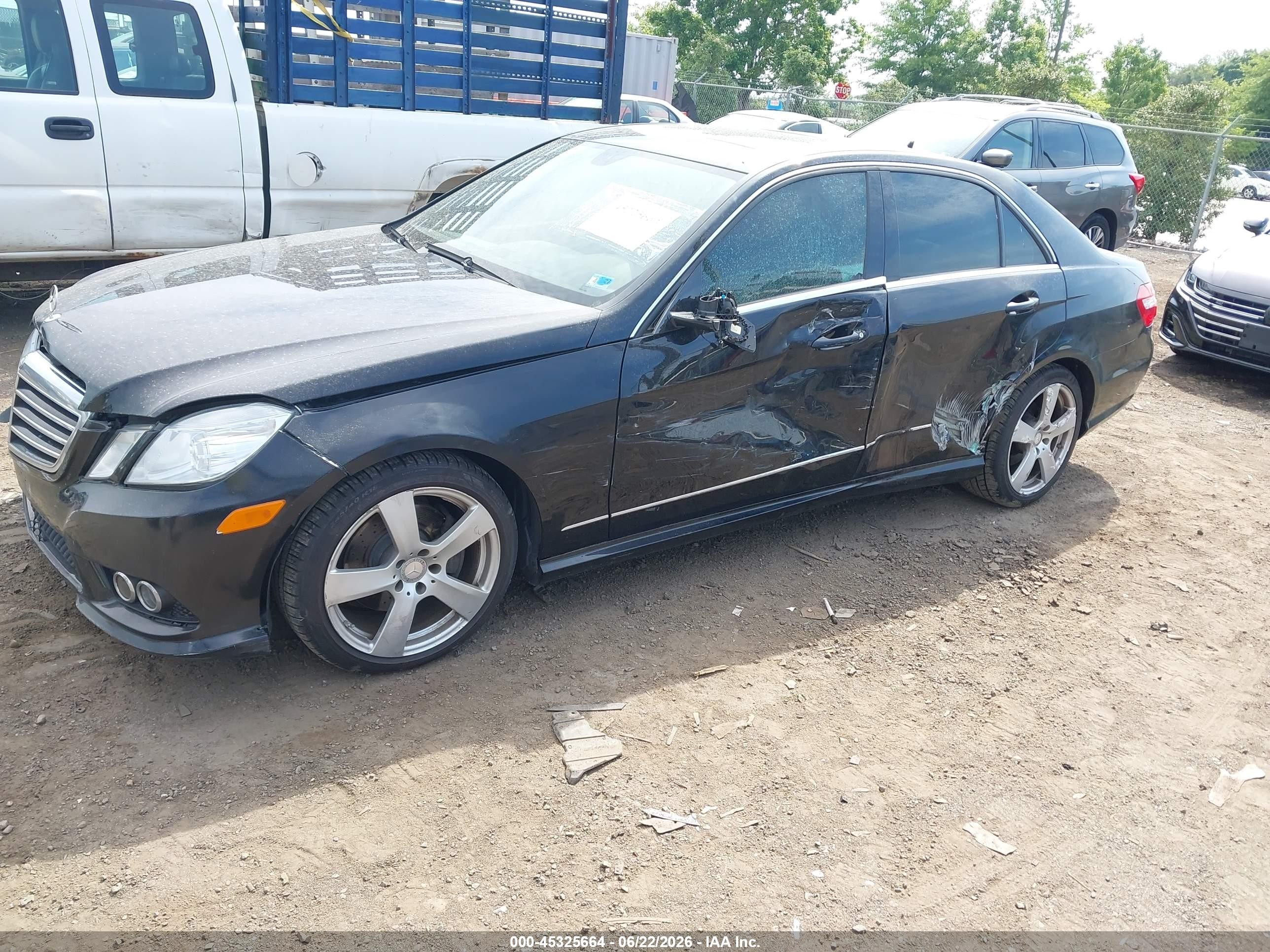 2010 Mercedes-benz E 350 4matic Black vin: WDDHF8HB1AA097653