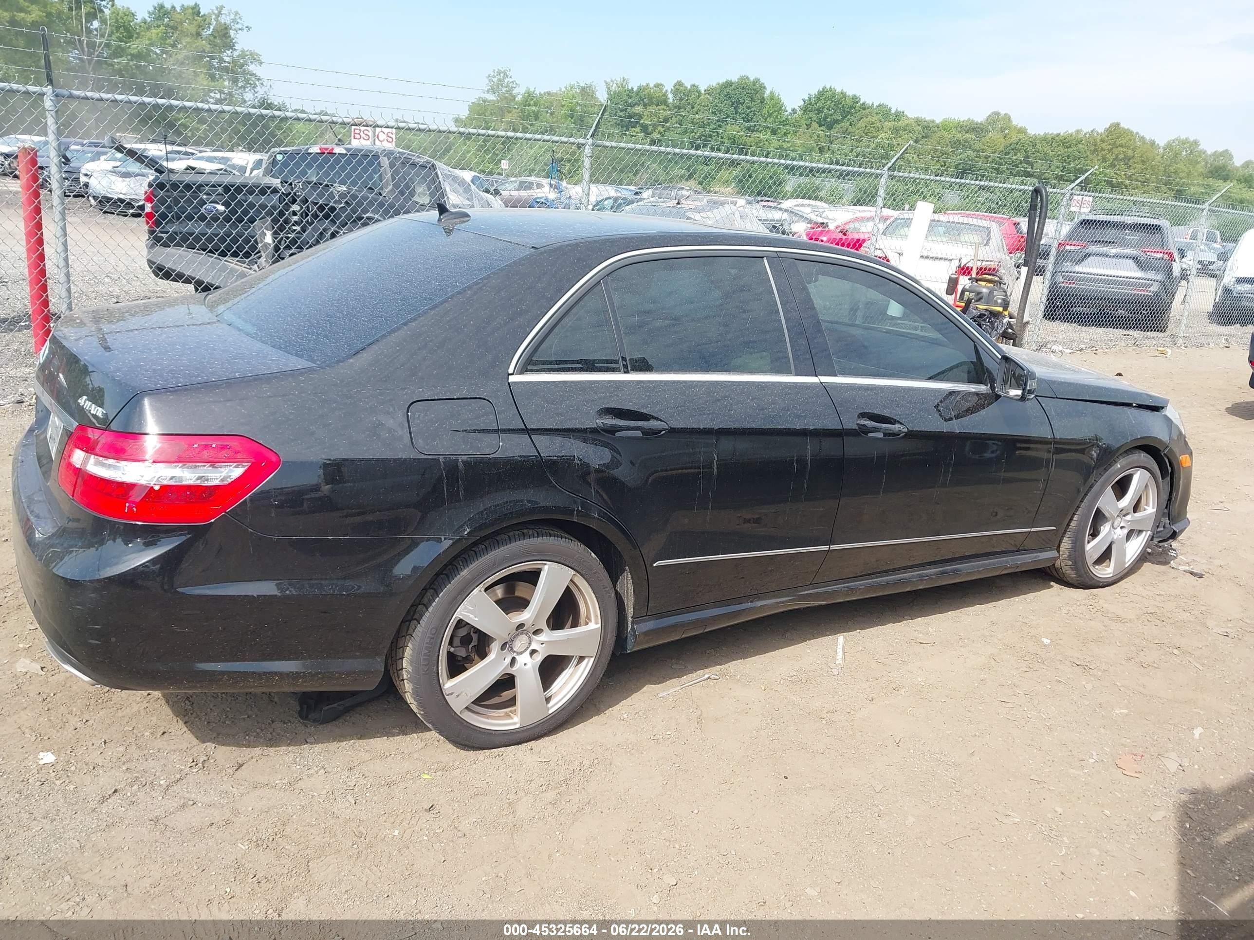 2010 Mercedes-benz E 350 4matic Black vin: WDDHF8HB1AA097653