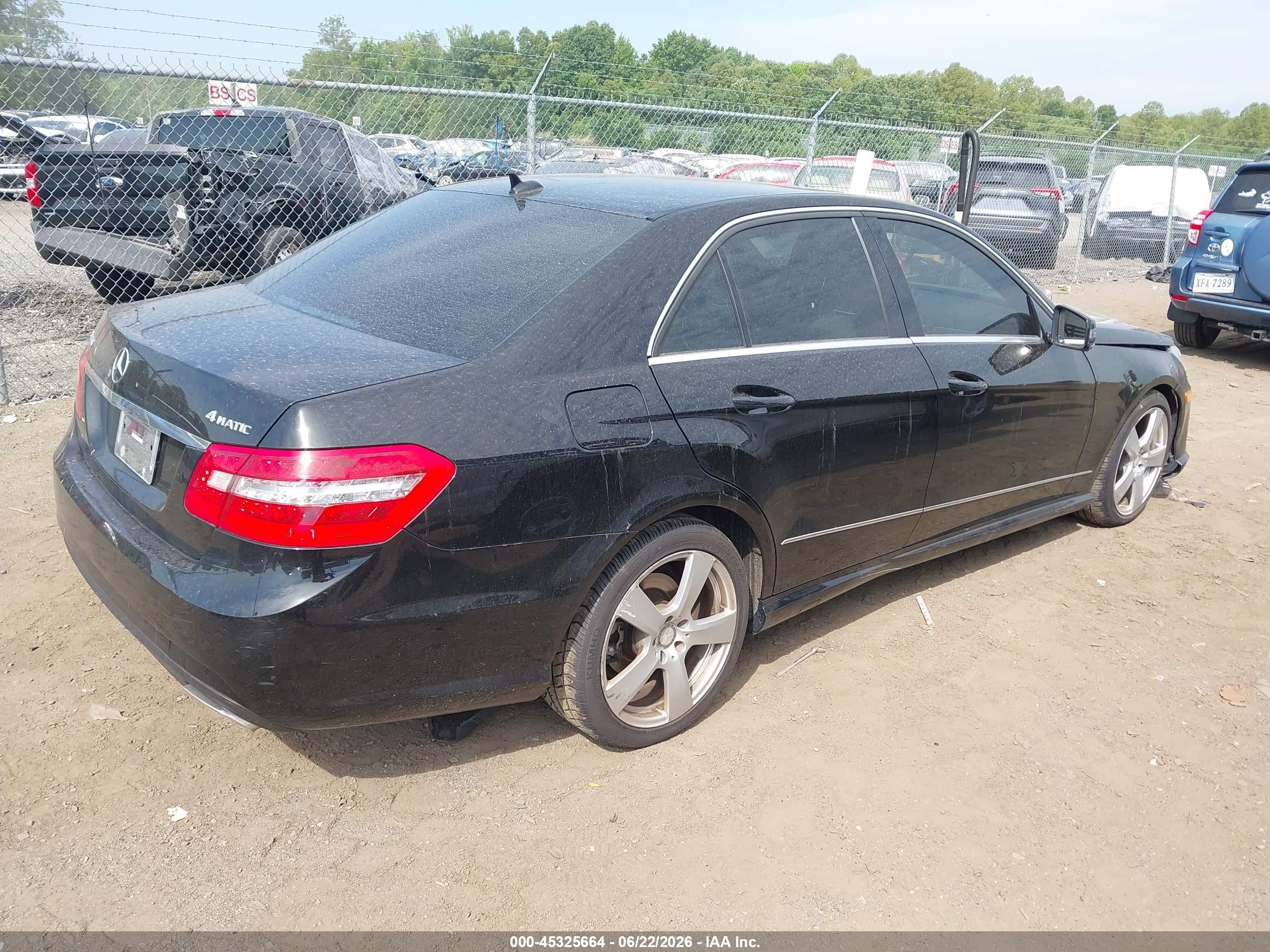 2010 Mercedes-benz E 350 4matic Black vin: WDDHF8HB1AA097653