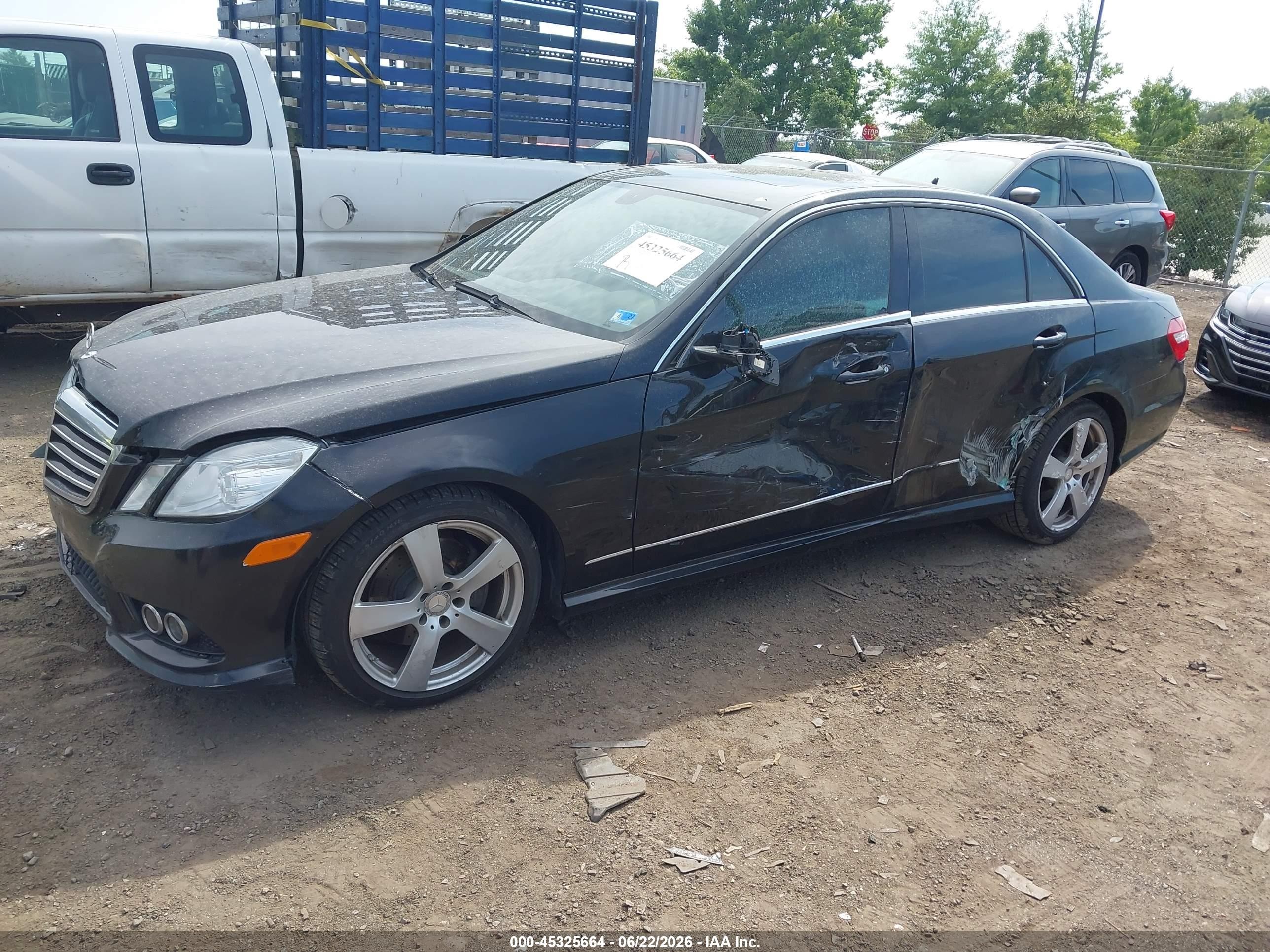 2010 Mercedes-benz E 350 4matic Black vin: WDDHF8HB1AA097653