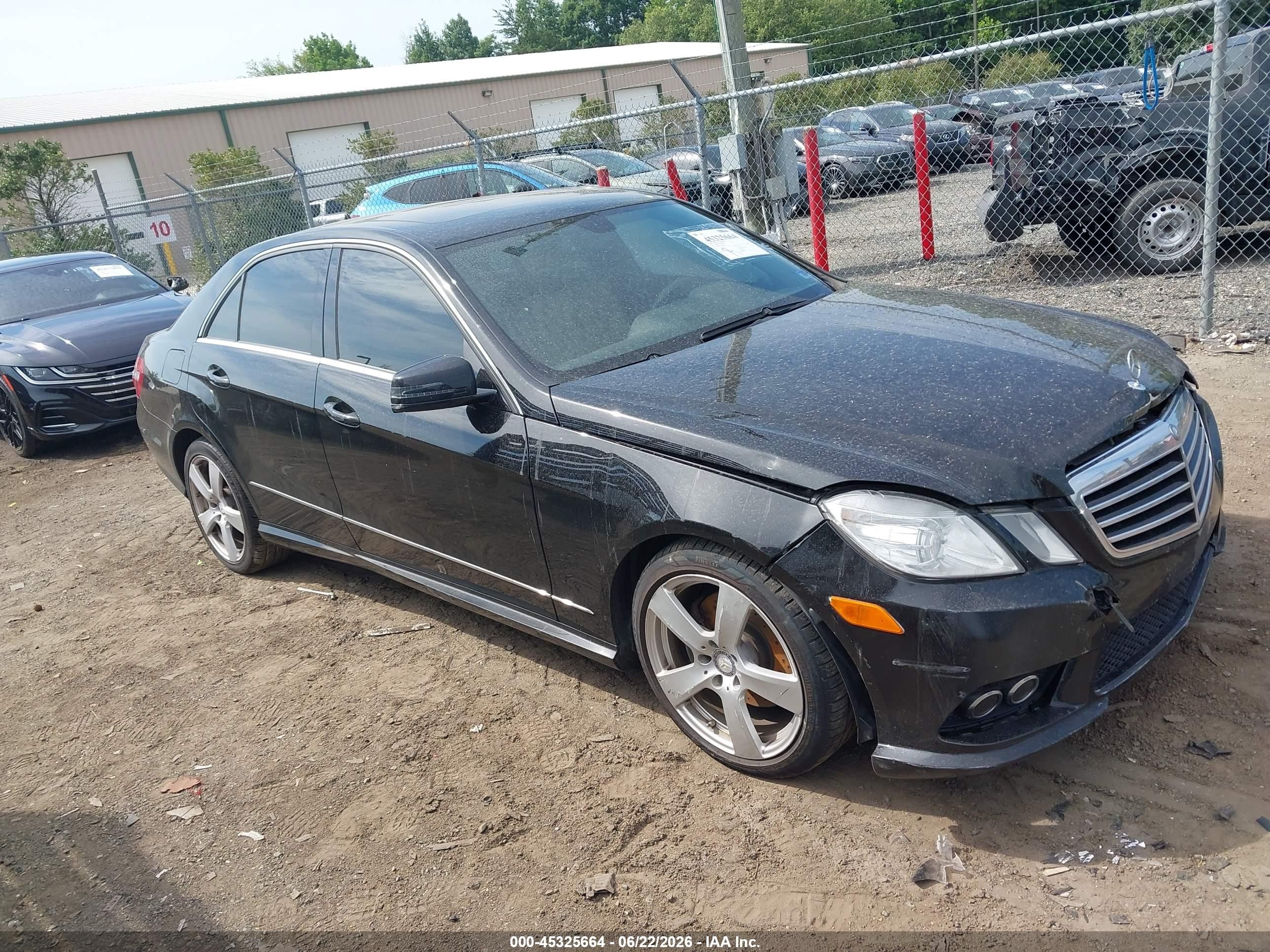 2010 Mercedes-benz E 350 4matic Black vin: WDDHF8HB1AA097653