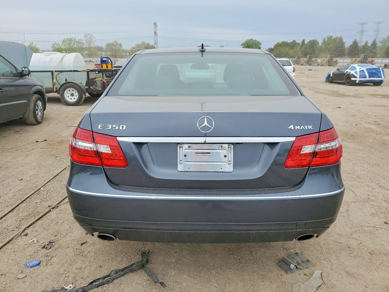 2010 Mercedes-benz E 350 4matic Gray vin: WDDHF8HB1AA113785