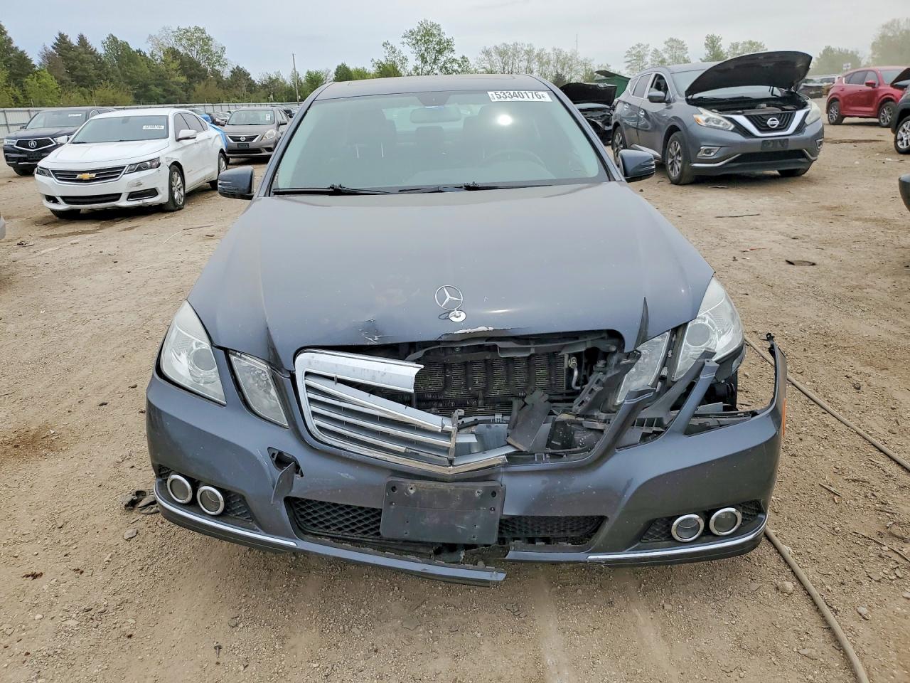 2010 Mercedes-benz E 350 4matic Gray vin: WDDHF8HB1AA113785
