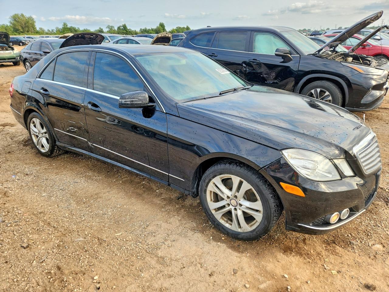 2011 Mercedes-benz E 350 4matic Black vin: WDDHF8HB1BA298082