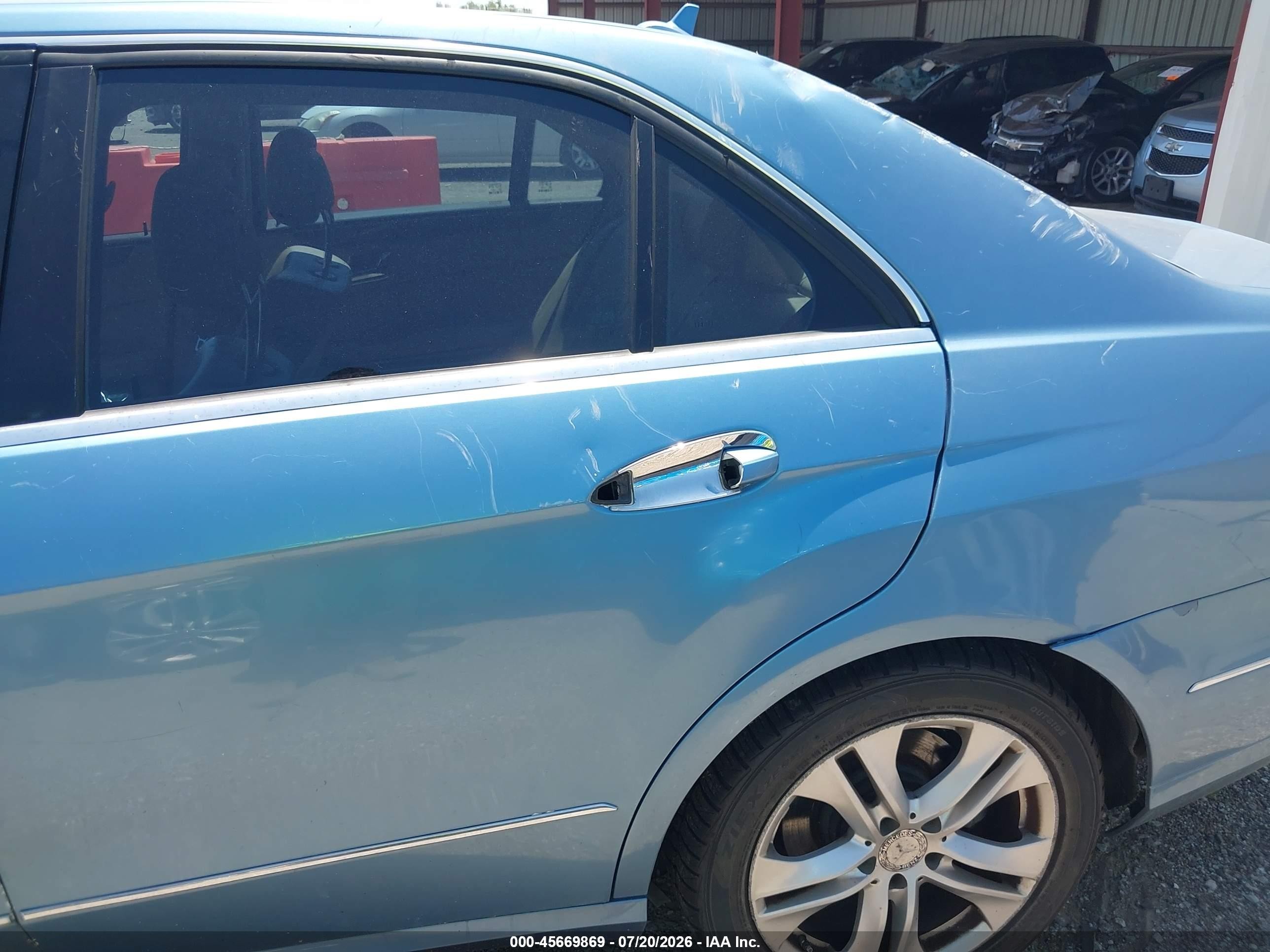2011 Mercedes-benz E 350 4matic Blue vin: WDDHF8HB1BA307895