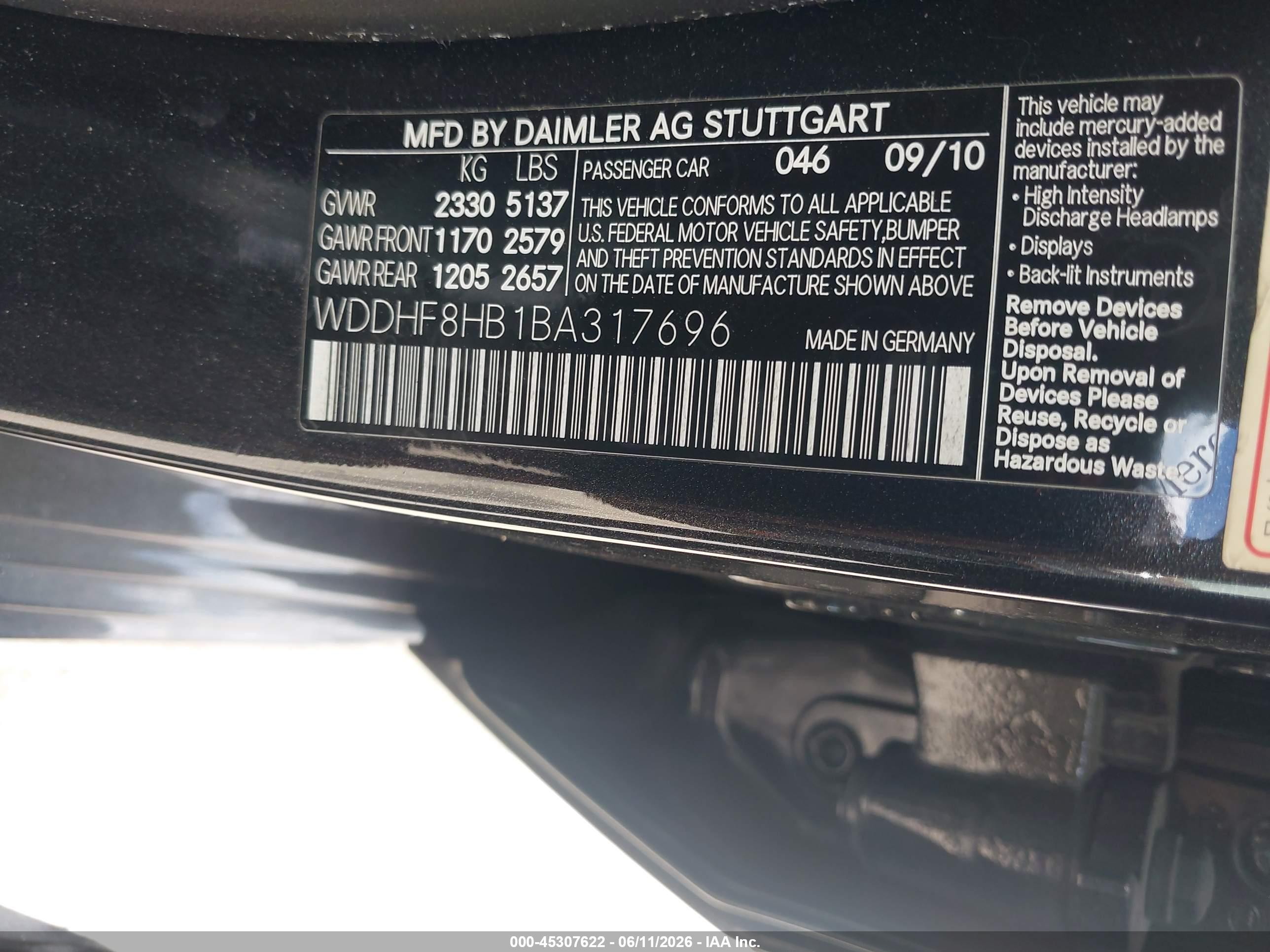 2011 Mercedes-benz E 350 4matic Black vin: WDDHF8HB1BA317696