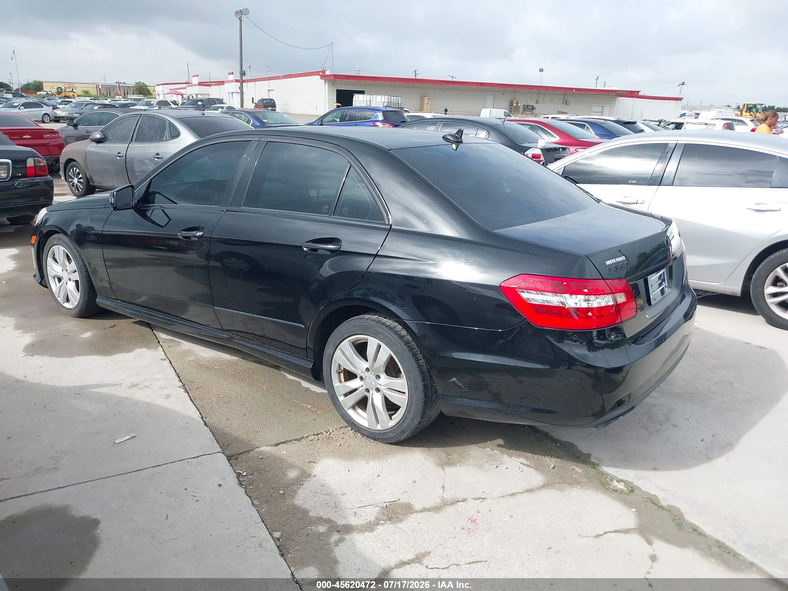 2011 Mercedes-benz E 350 4matic Black vin: WDDHF8HB1BA377638