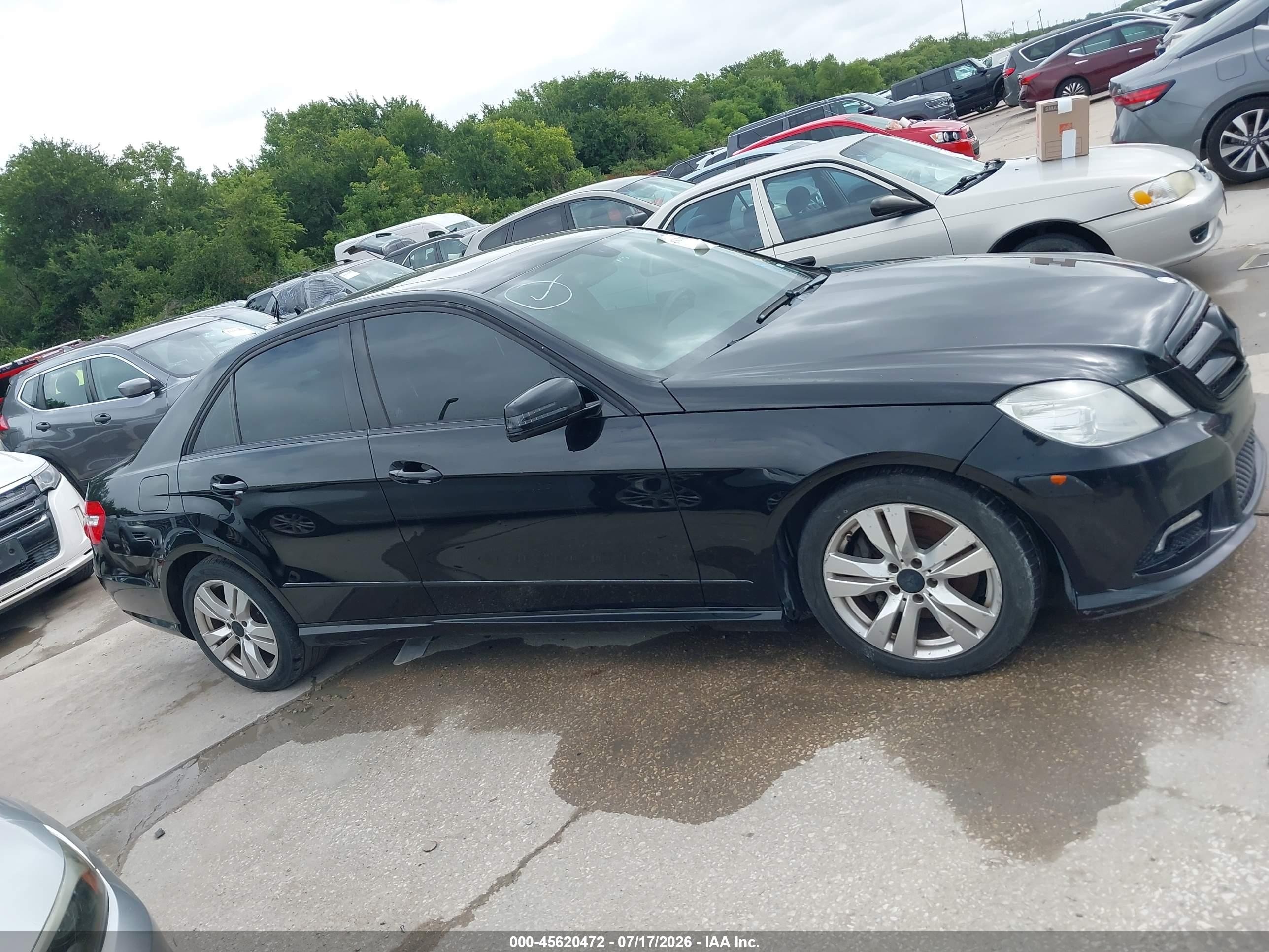 2011 Mercedes-benz E 350 4matic Black vin: WDDHF8HB1BA377638