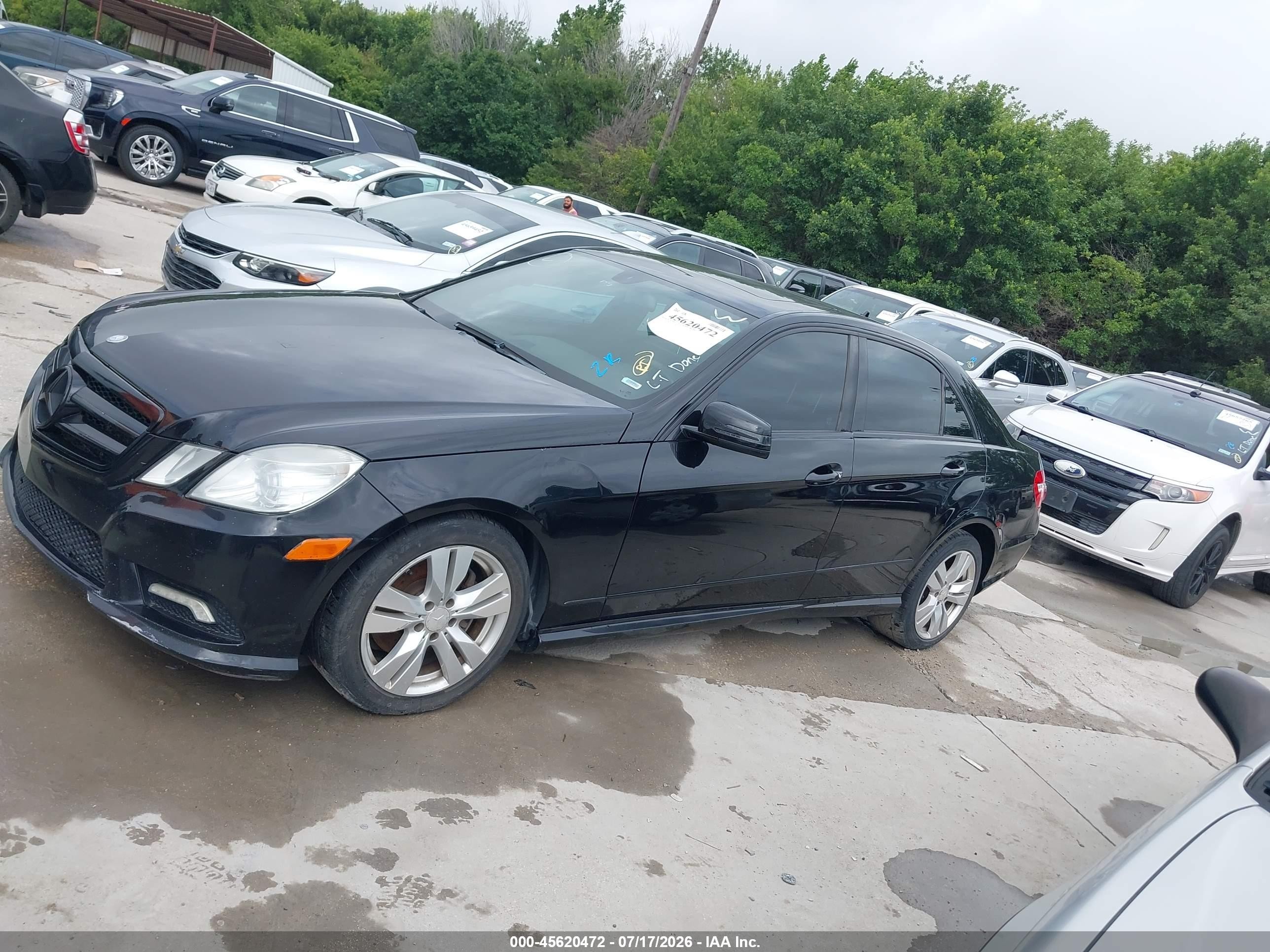 2011 Mercedes-benz E 350 4matic Black vin: WDDHF8HB1BA377638