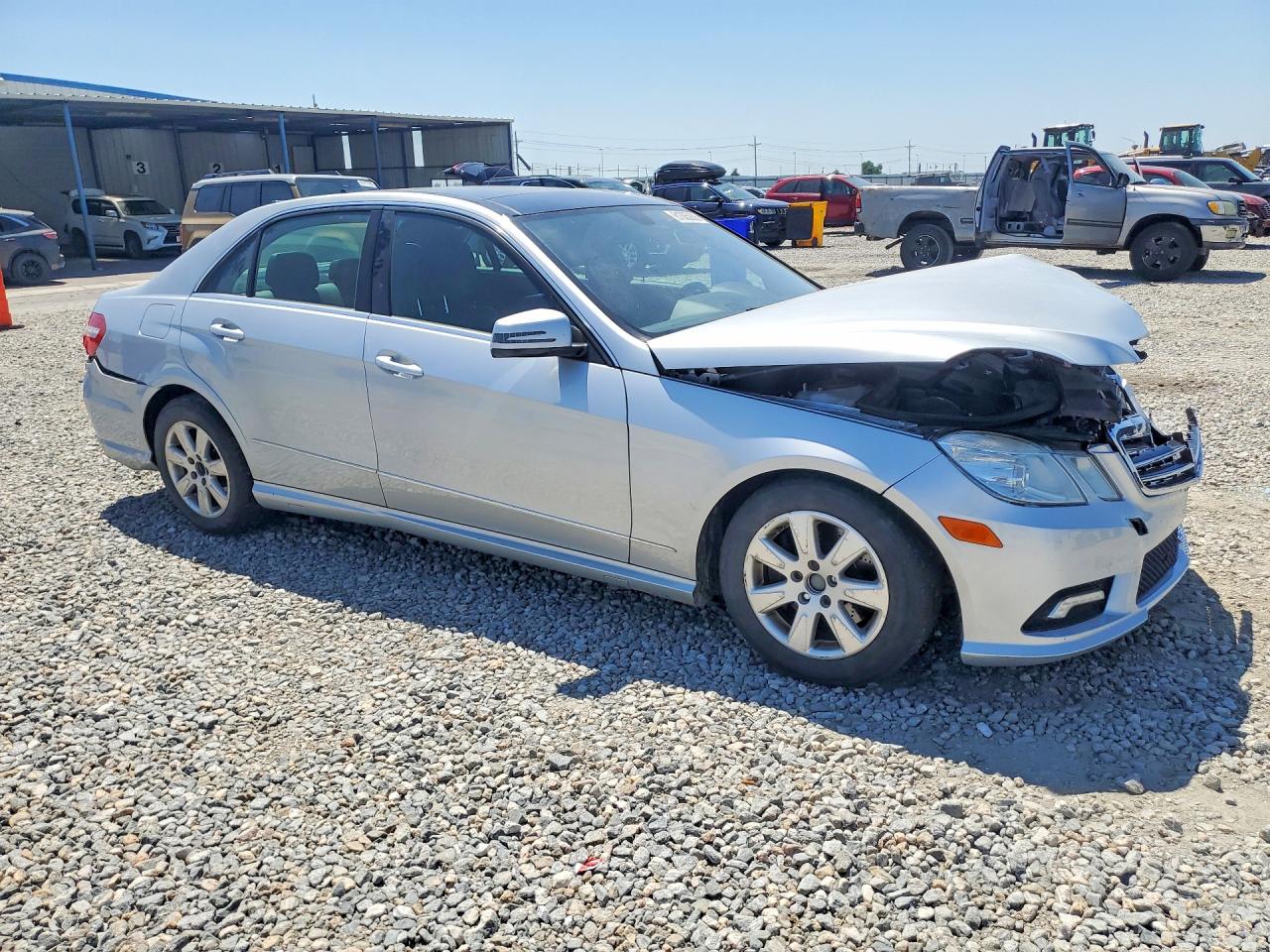 2011 Mercedes-benz E 350 4matic Silver vin: WDDHF8HB1BA392026
